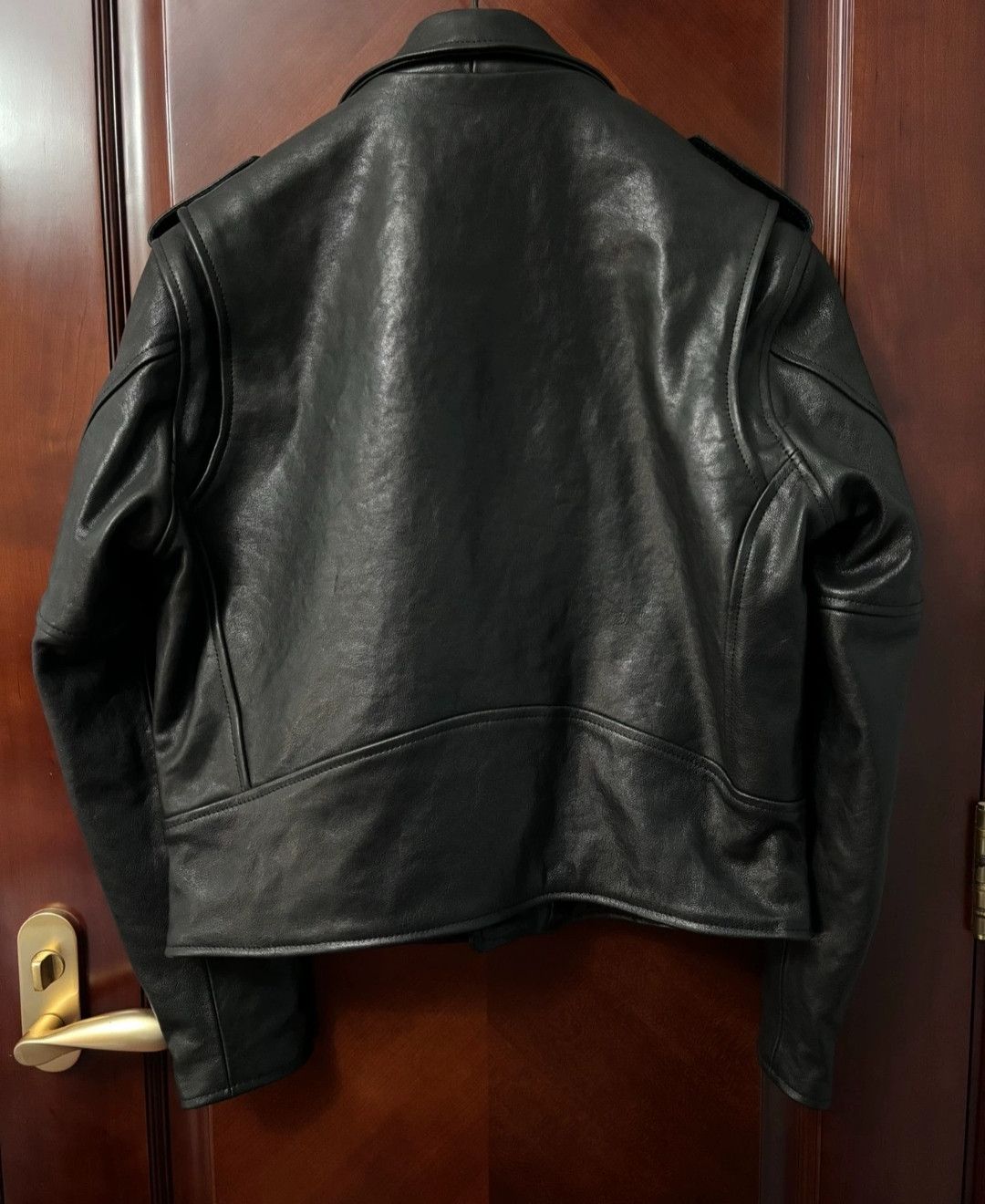 Enfants Riches Deprimes double waist rose silver button biker leather jacket Size US L / EU 52-54 / 3 - 2 Thumbnail