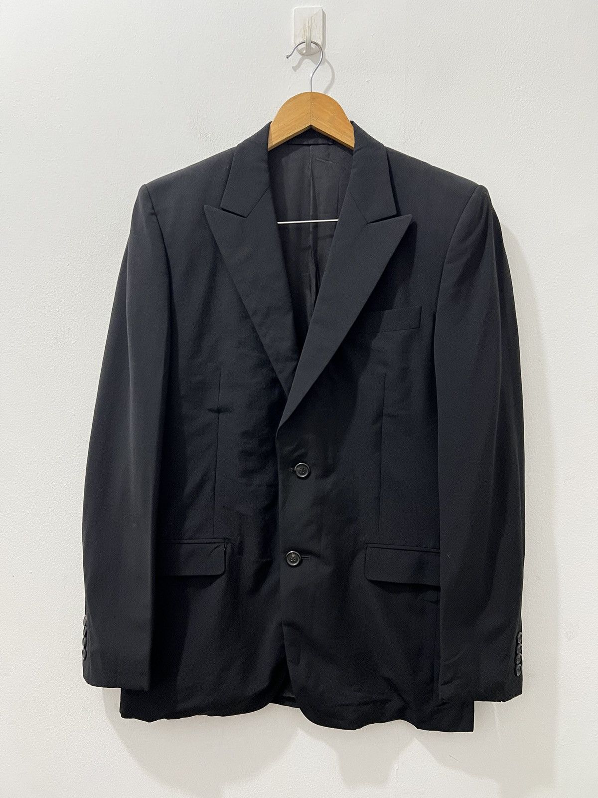 Prada Prada - Wool Single Breasted Blazer Size 48R - 1 Thumbnail