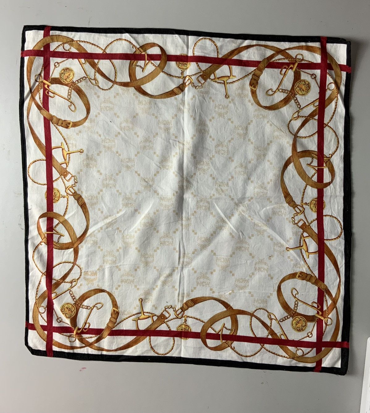 MCM MCM Mongram Bandana Handkerchief Size ONE SIZE - 5 Thumbnail
