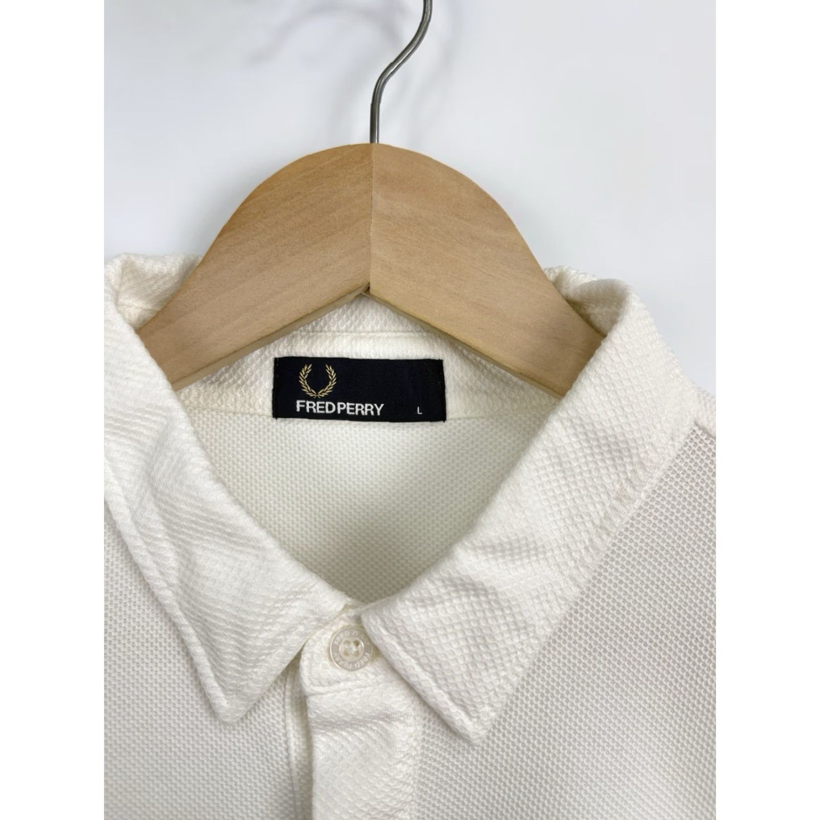 Fred Perry VINTAGE Fred Perry Tennis Polo T-Shirt Men L White Retro 90s Y2K Rare Hype Retro Polo Tee Size US L / EU 52-54 / 3 - 7 Thumbnail