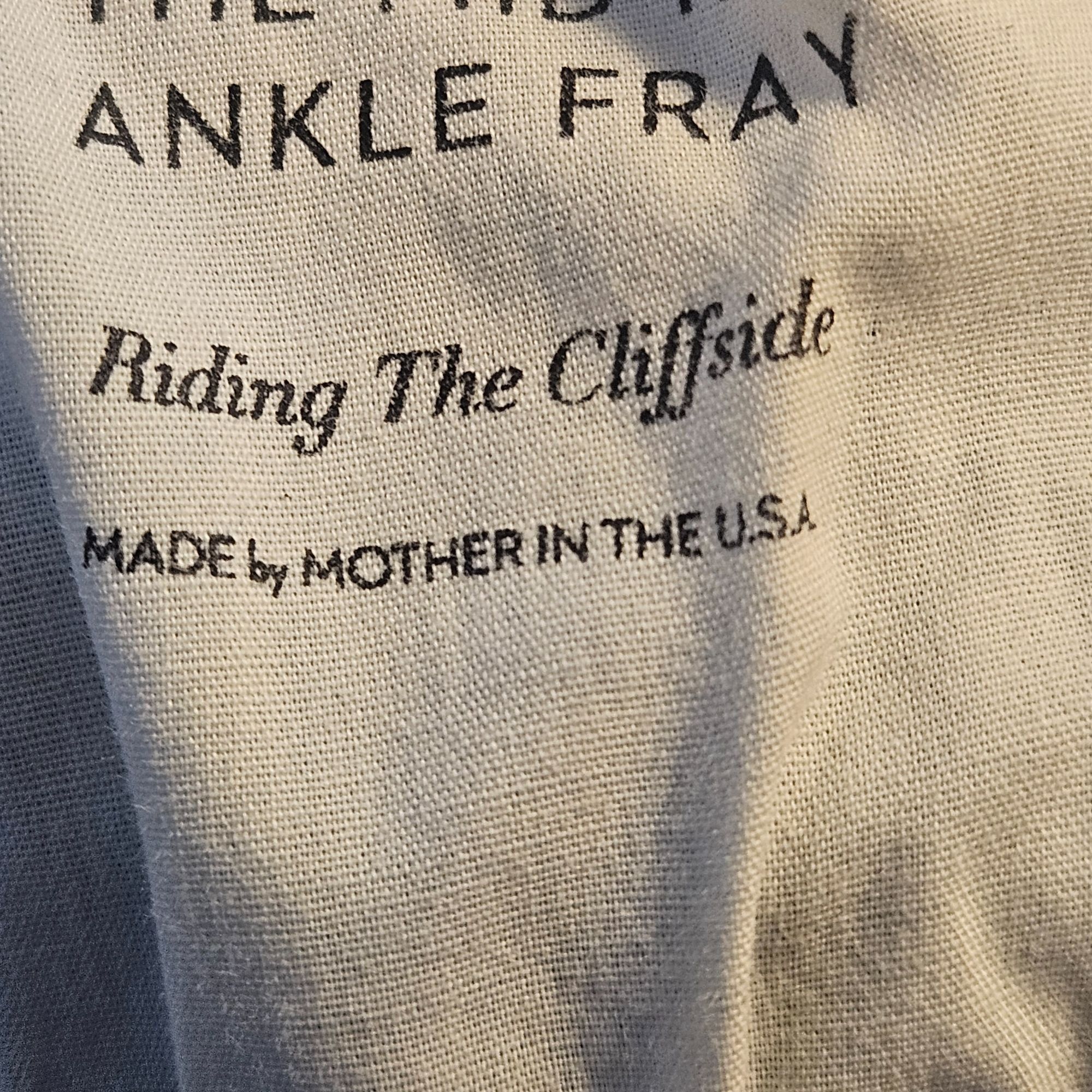 MOTHER Mother Women Mid-Rise Dazzler Ankle Fray Jeans 26 Quiet Luxu Size 26" / US 2 / IT 38 - 13 Thumbnail