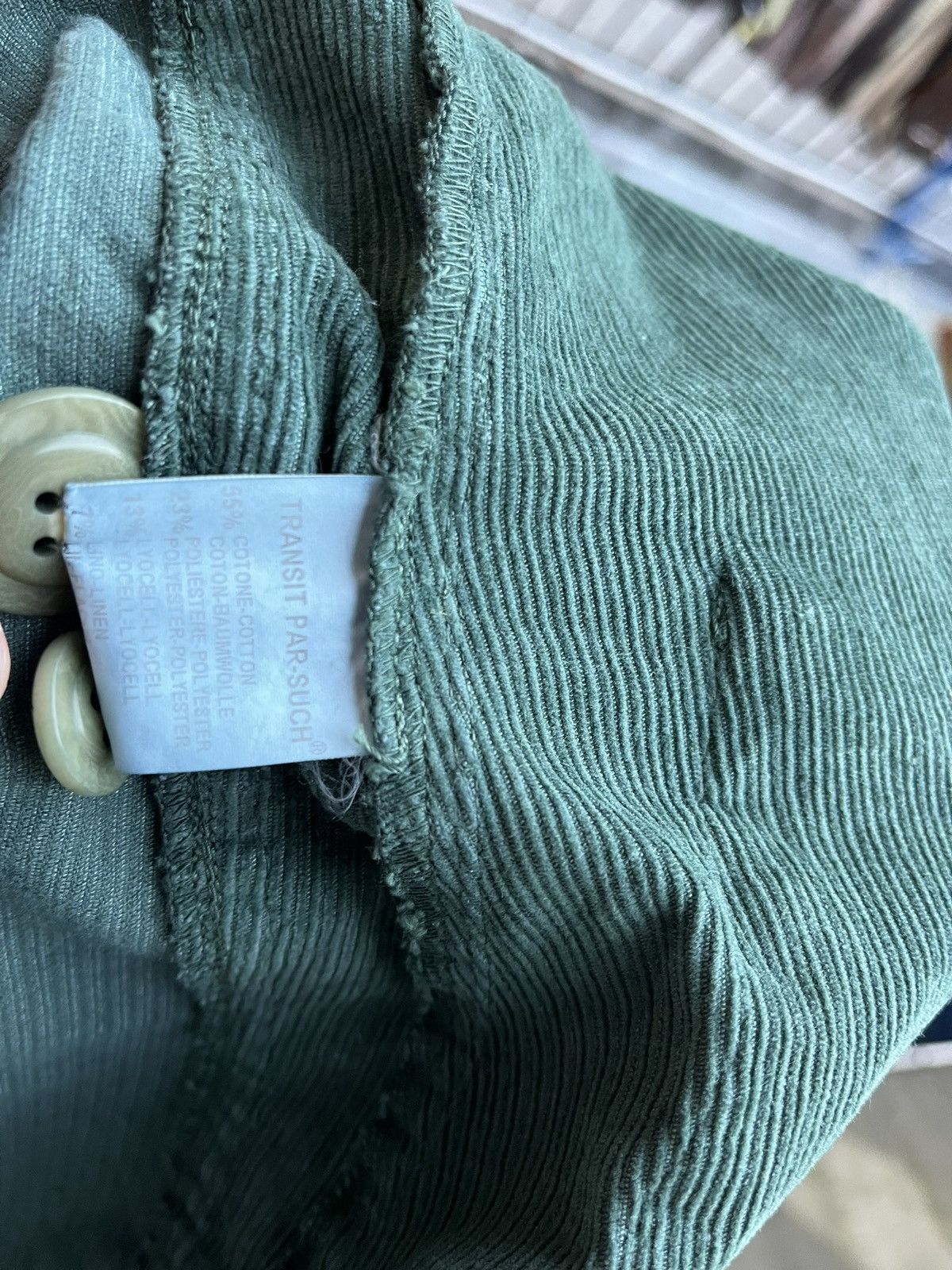 Transit Transit Par-Such TR 900 corduroy avantgarde blazer jacket Size L / US 10 / IT 46 - 10 Thumbnail