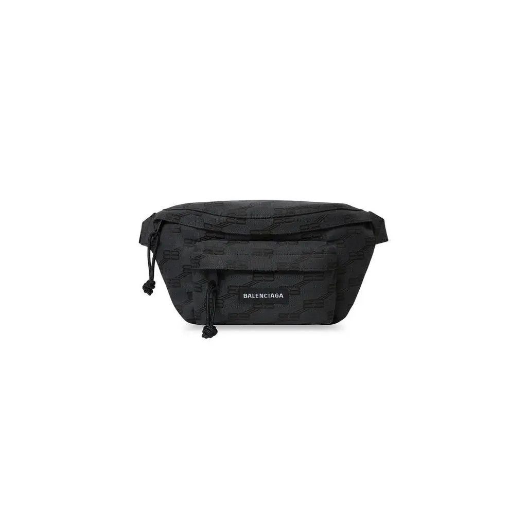 Balenciaga o1srvl11e0525 Size: OS / Signature Beltpack Medium Black Size ONE SIZE - 1 Thumbnail