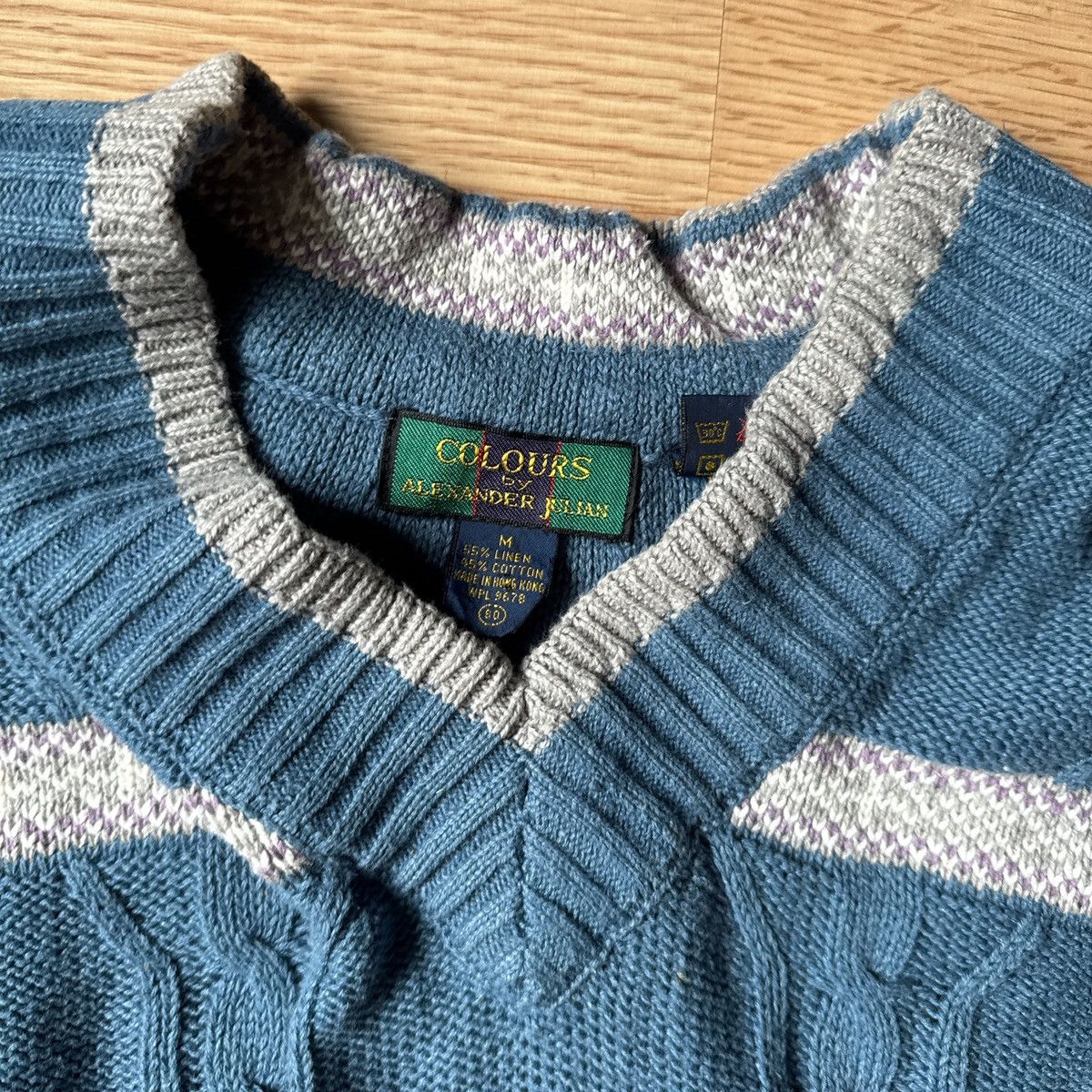 Colours Vintage colours by Alexander Julian knitwear sweater size M Size US M / EU 48-50 / 2 - 5 Thumbnail