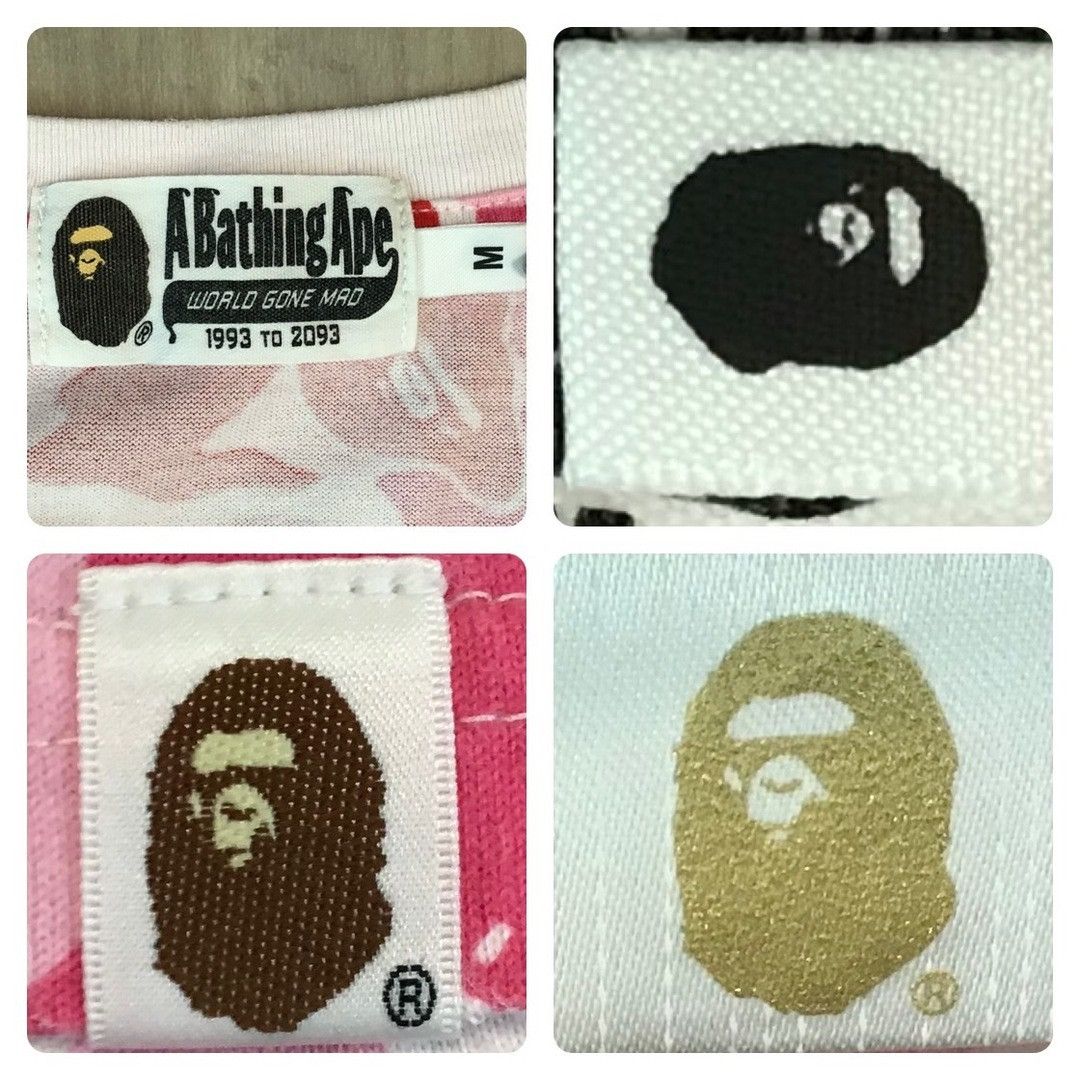 Bape BAPE ABC camo pink ape head logo T-shirt a bathing ape Size US M / EU 48-50 / 2 - 5 Thumbnail