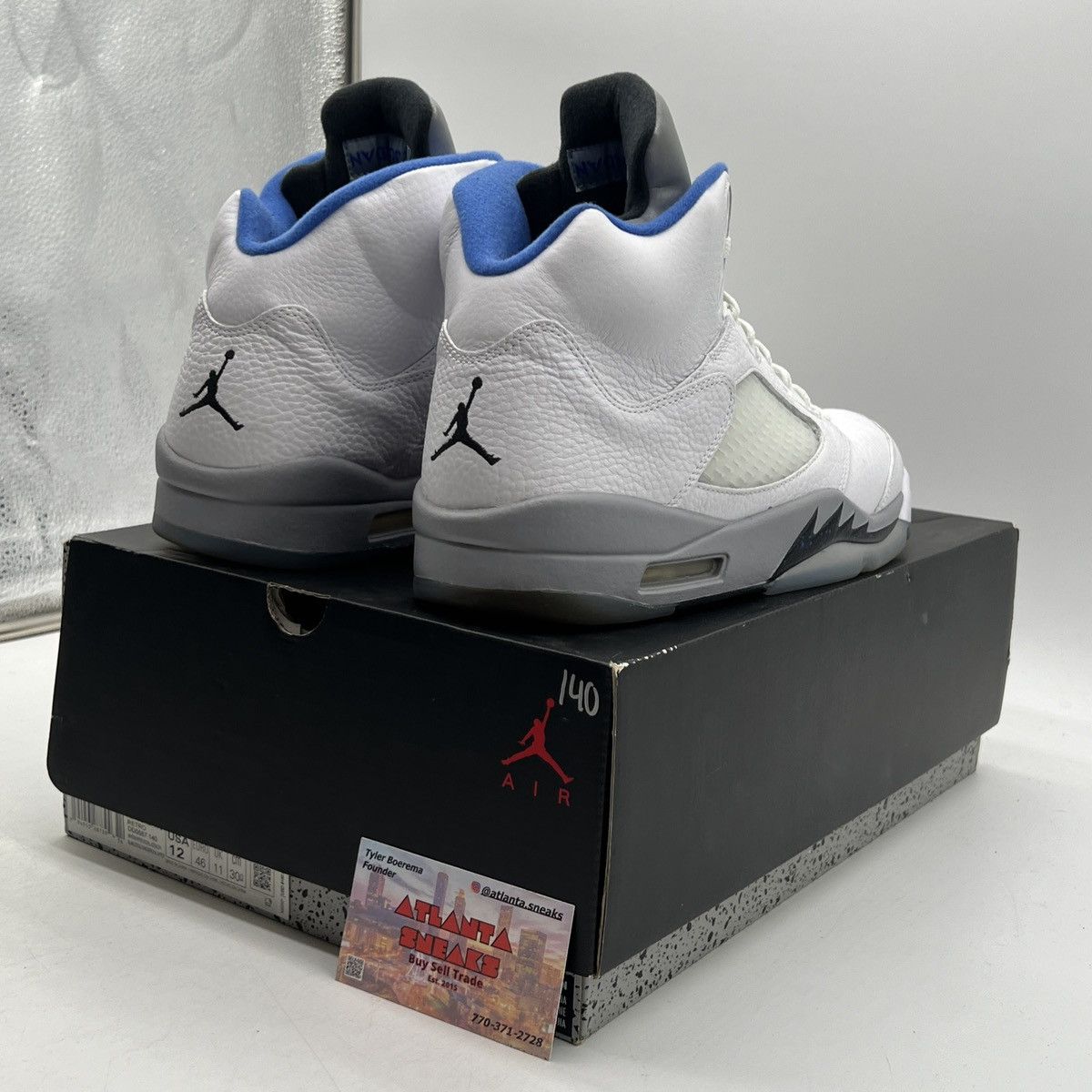 Jordan Brand Air Jordan 5 stealth 2.0 Size US 12 / EU 45 - 5 Thumbnail