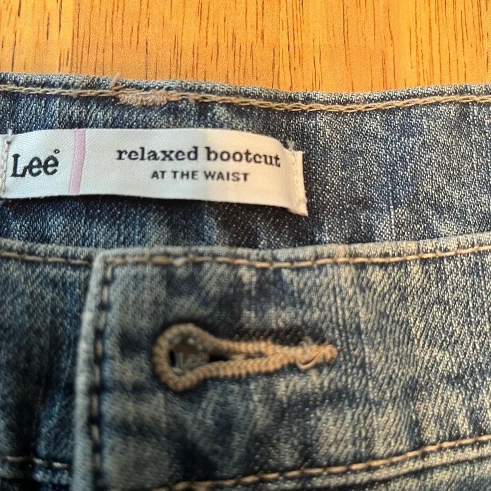 Lee Vintage Lee Jeans, boot cut relaxed fit waist, size 18 Size 40" / US 18 - 6 Thumbnail