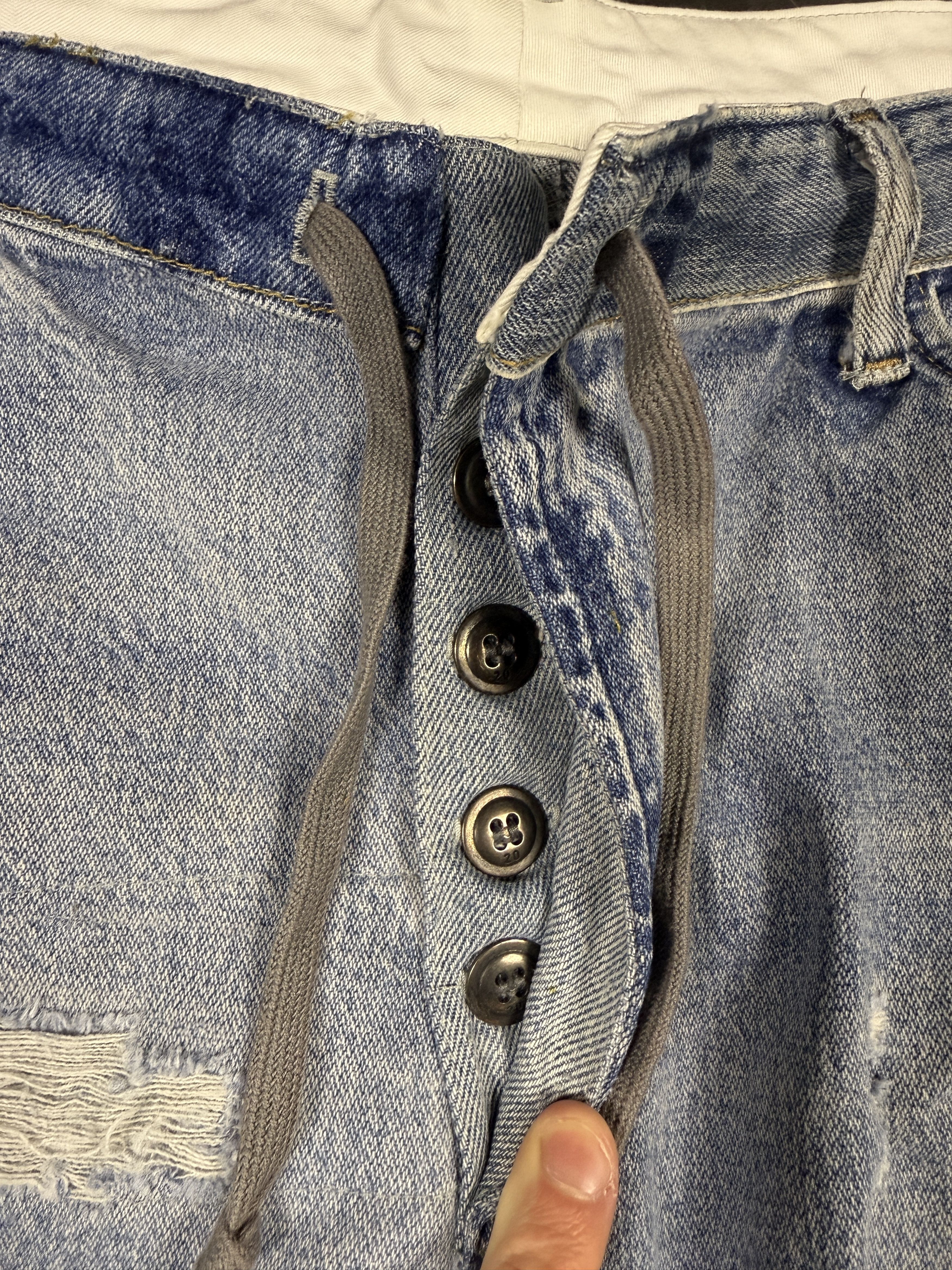 Greg Lauren $1250 Greg Lauren Tux Denim Lounge Pant Jeans Size US 42 / EU 58 - 7 Thumbnail