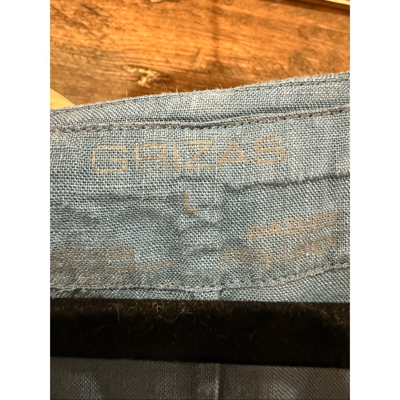 Linea Grizas linen blue dress pockets size Large Size L / US 10 / IT 46 - 3 Thumbnail