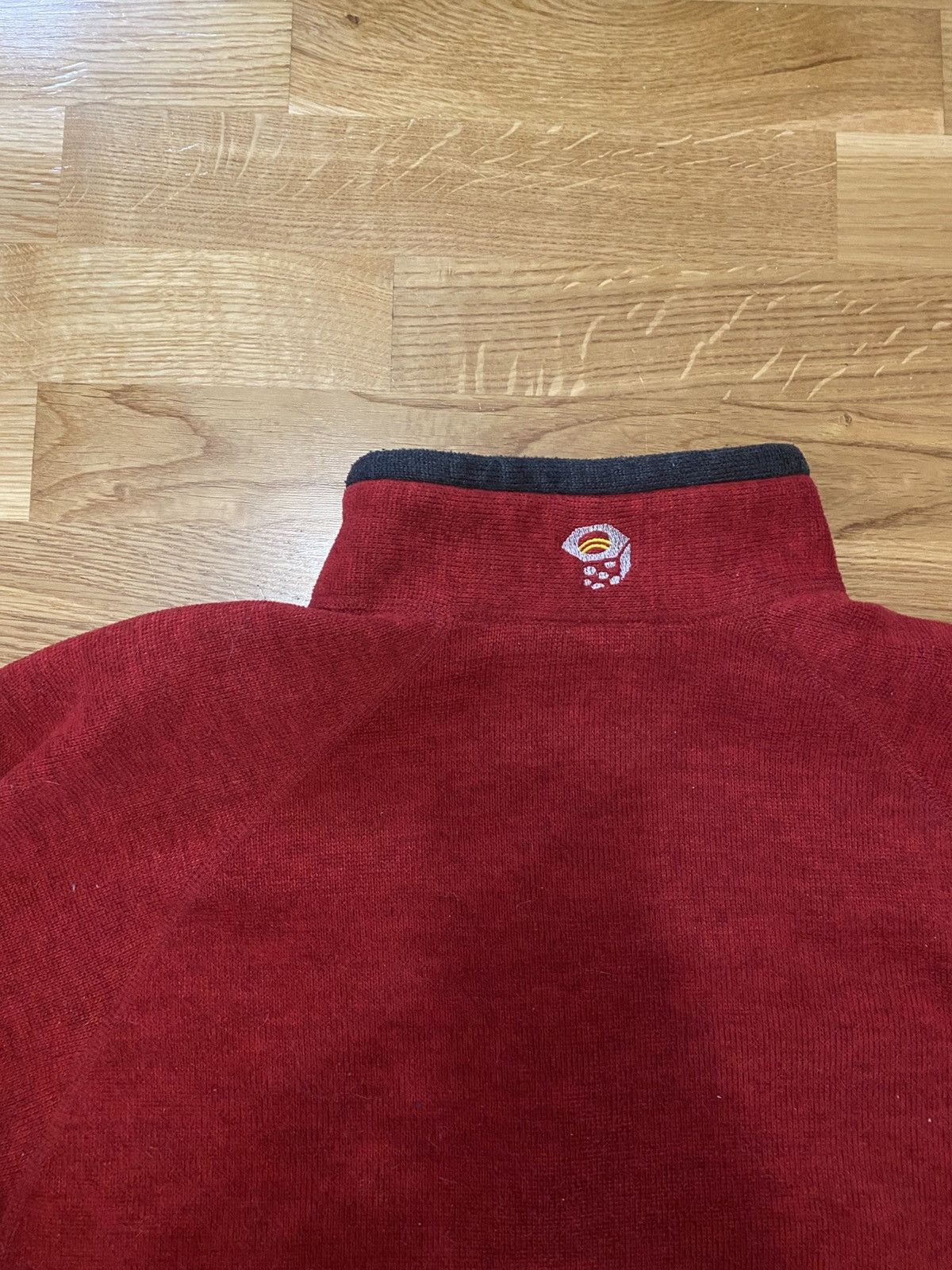 Mountain Hardwear Mountain Hardwear Polartec Vintage 1/4 Zip Fleece Mens L Red Size US L / EU 52-54 / 3 - 6 Thumbnail
