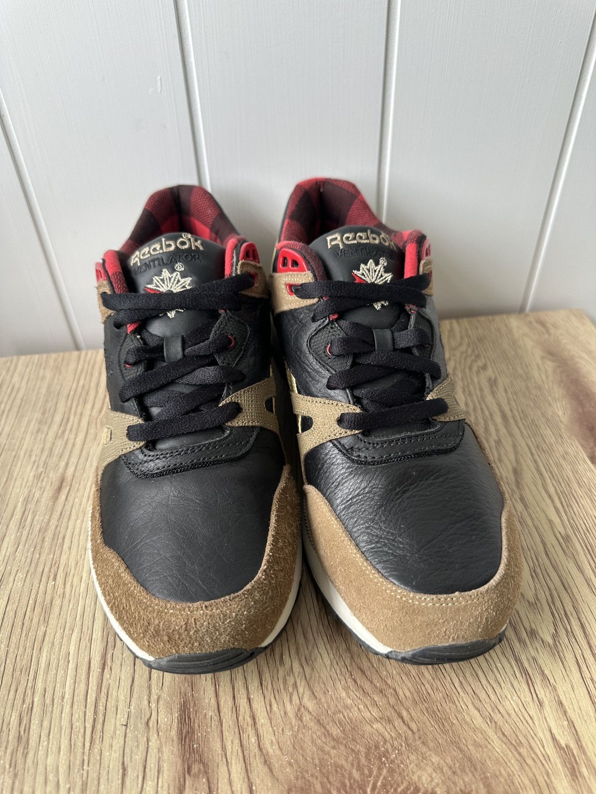 Reebok Reebok Ventilator Hexalite Brown Black Red – US 10 Size US 10 / EU 43 - 2 Thumbnail