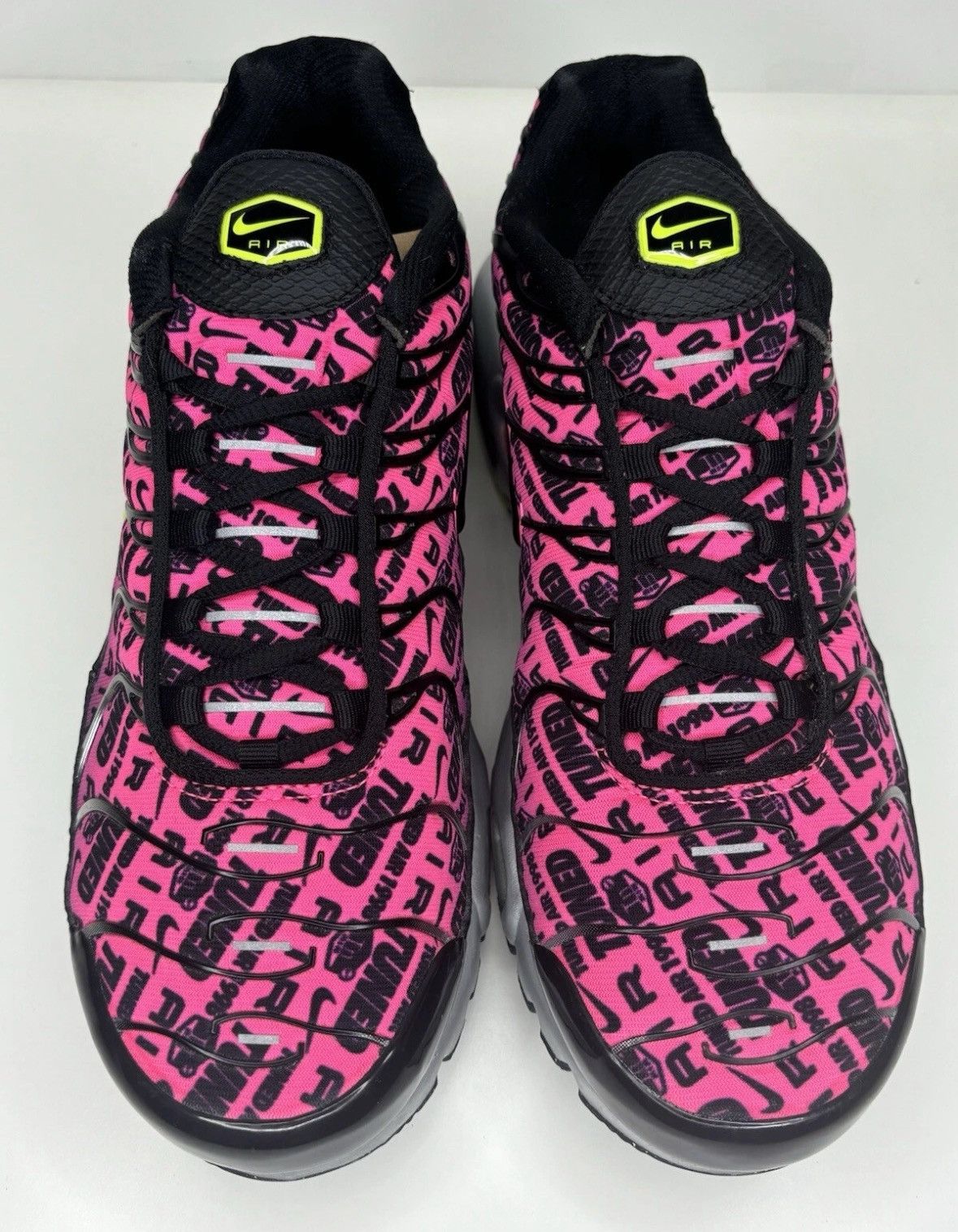 Nike Size 9 - NIKE AIR MAX PLUS MERCURIAL BLACK HYPER PINK VOLT Size US 9 / EU 42 - 3 Thumbnail