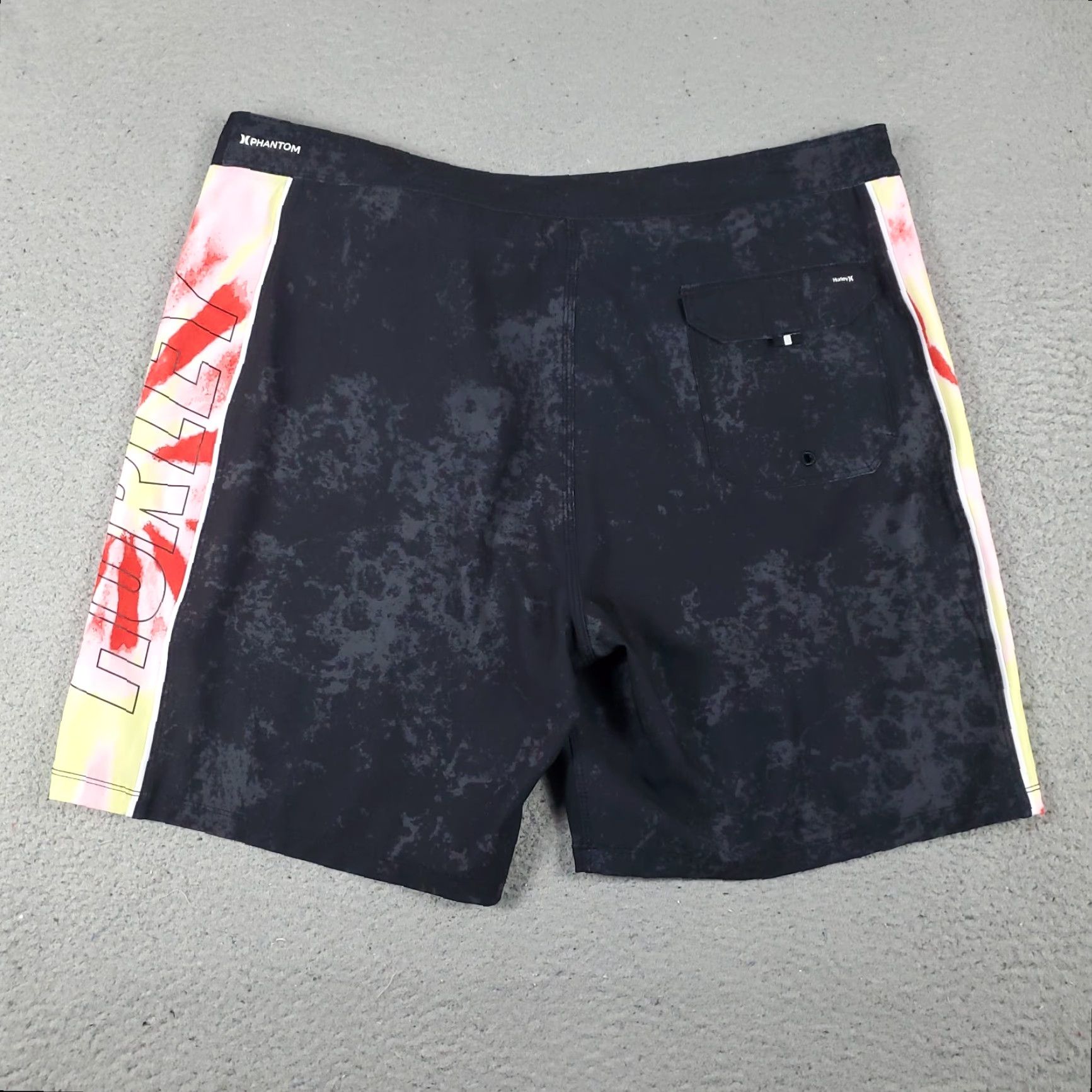 Hurley Hurley Phantom Shorts Mens 36 Gray Tropical Beach Board Swim Trunks Size US 36 / EU 52 - 6 Thumbnail
