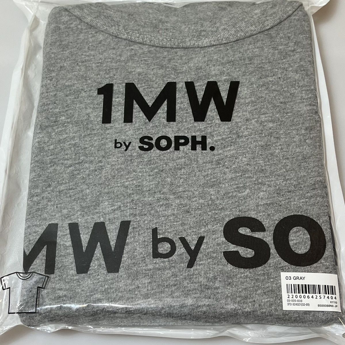 Sophnet. × uniform experiment soph 1mw gu grey tee shirt NEW L Size US L / EU 52-54 / 3 - 1 Thumbnail