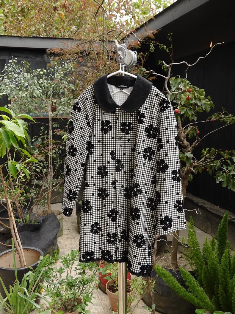 Comme des Garcons Comme Des Garcons Floral coat Size L / US 10 / IT 46 - 1 Thumbnail
