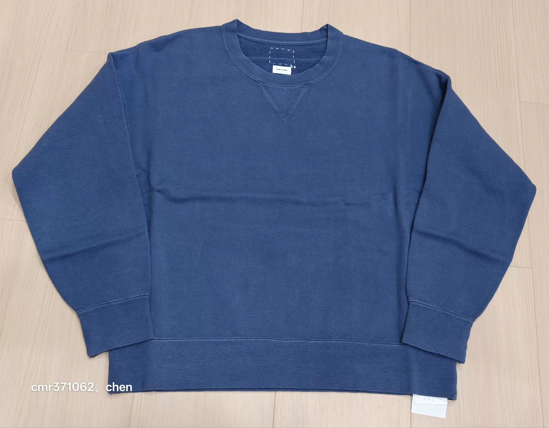 Visvim VISVIM 24SS JUMBO SB SWEAT L/S DMGD Navy Tie-Dye G.D. Damaged Size US S / EU 44-46 / 1 - 1 Thumbnail