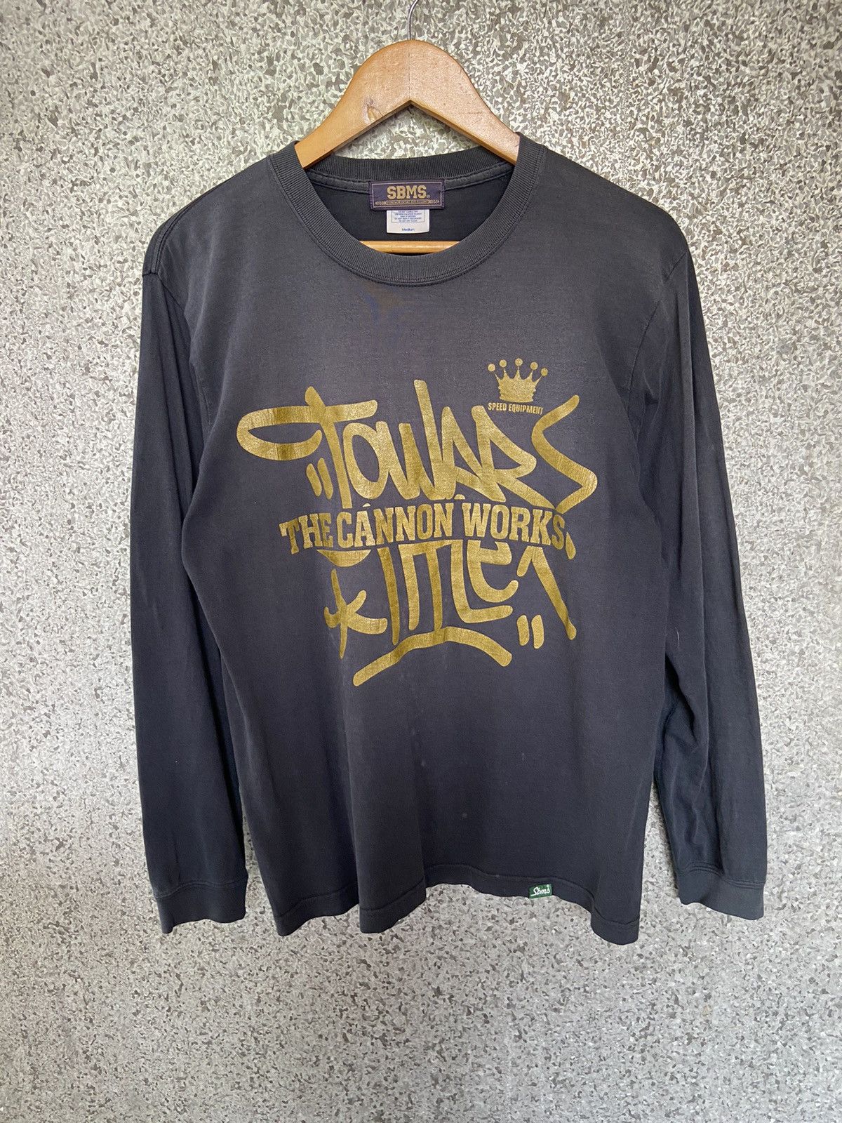 Vintage 🔥 Vintage SBMS t shirt long sleeve sun faded Size US M / EU 48-50 / 2 - 1 Thumbnail