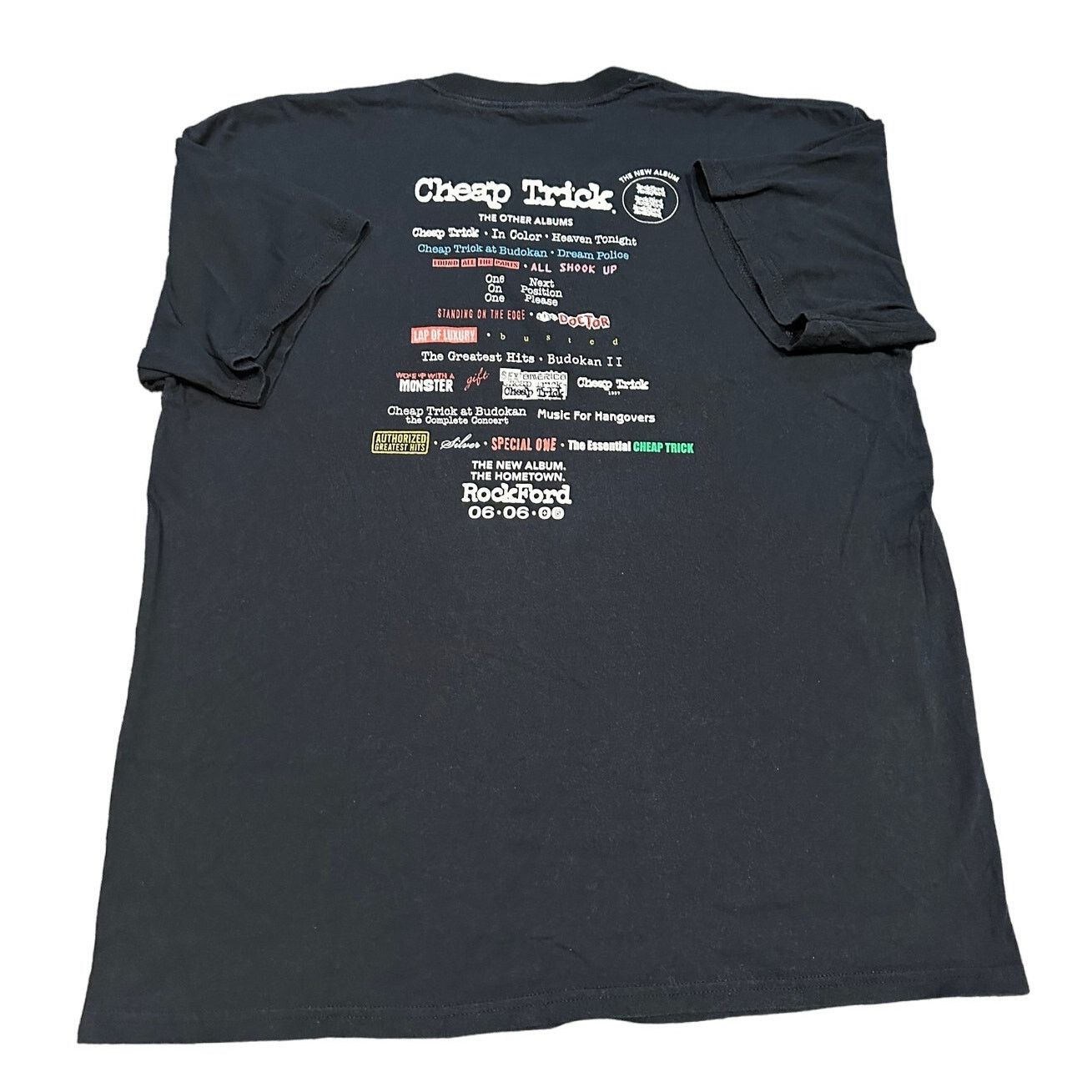 Gildan 2006 Cheap Trick Rockford T-Shirt Size US XL / EU 56 / 4 - 5 Thumbnail