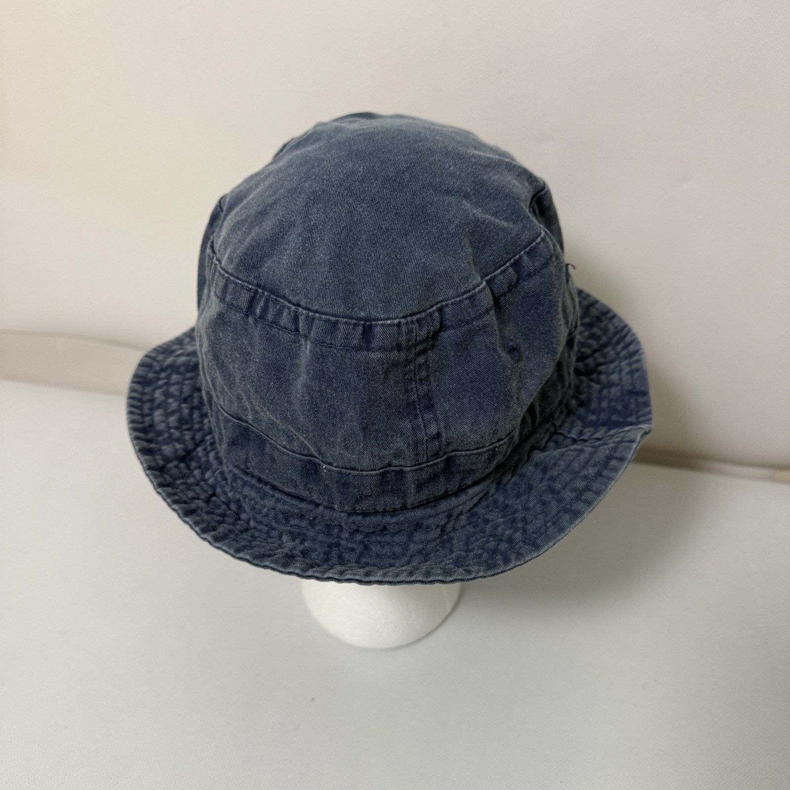 Otto Y2K Cozumel Mexico Bucket Hat Denim Blue Pool Vacation Beach Size ONE SIZE - 4 Thumbnail