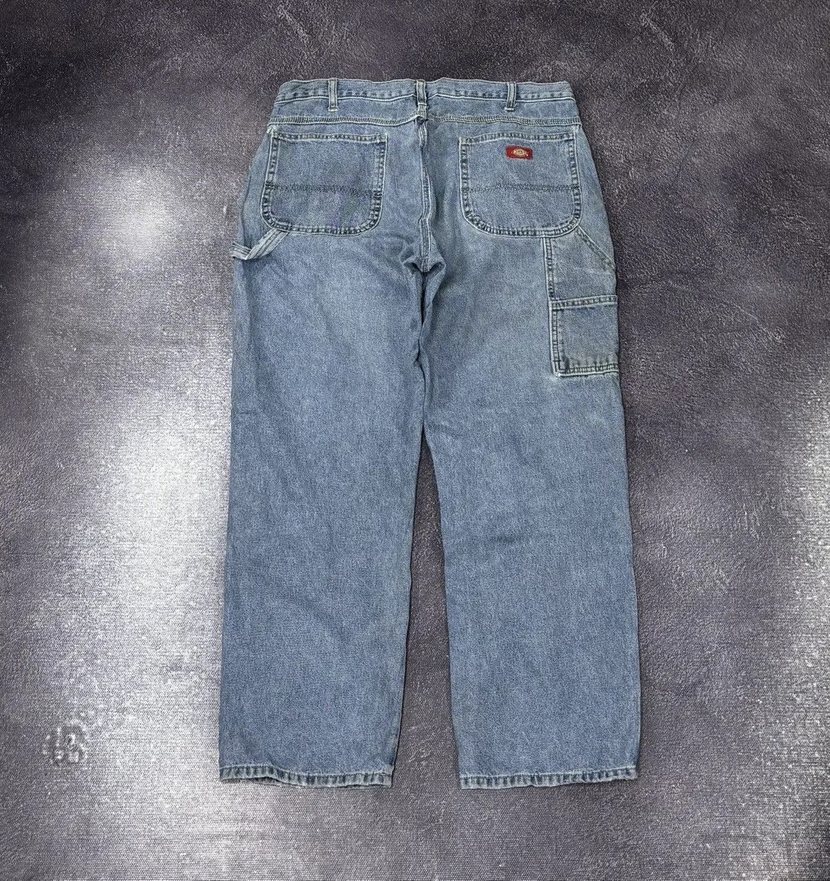 Dickies × Vintage Vintage Dickies American Blue Denim Work Hype Baggy Jeans Size US 38 / EU 54 - 1 Thumbnail
