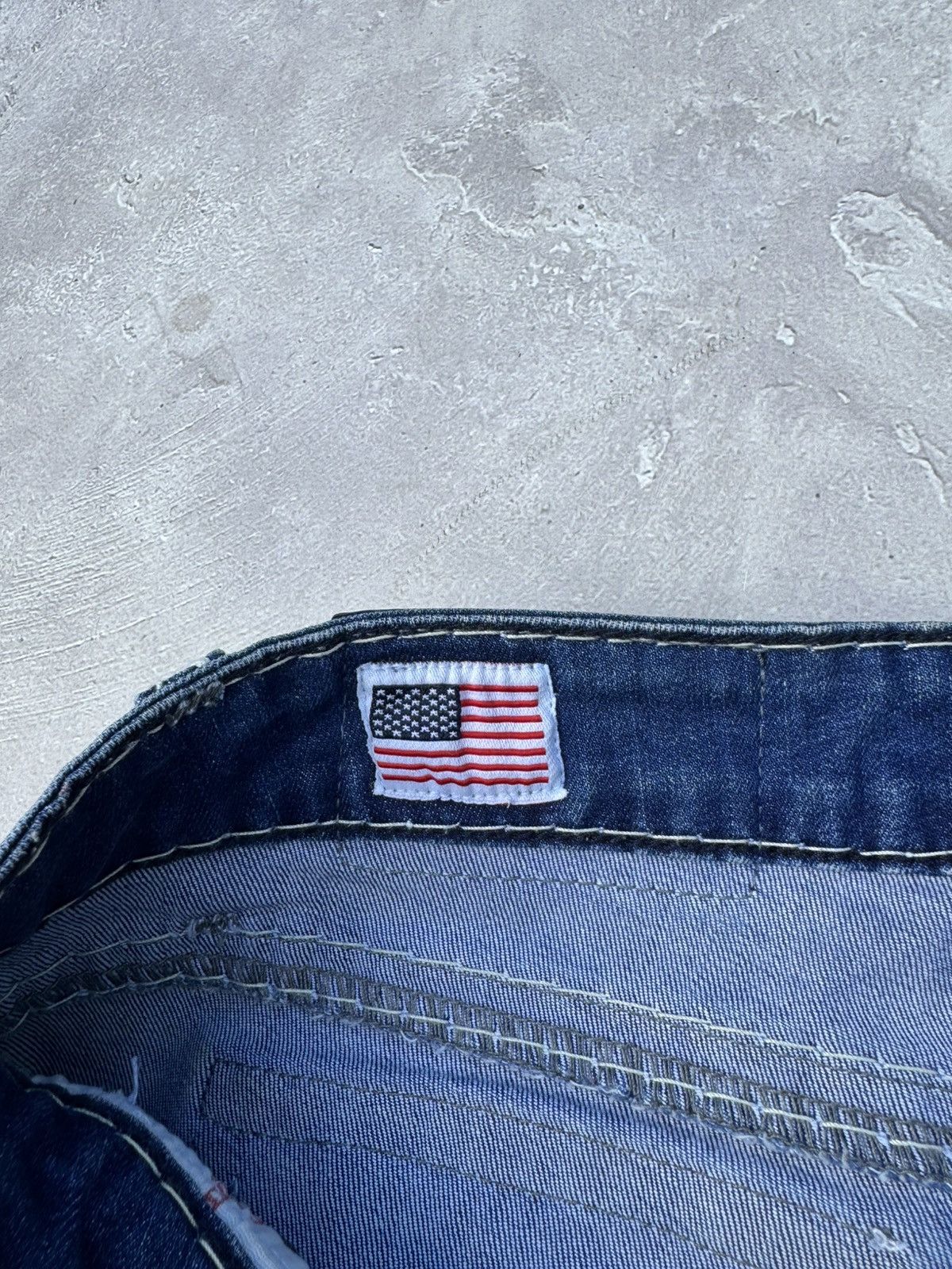 True Religion Vintage True Religion Made in USA Skini Jeans Size 31" - 10 Thumbnail