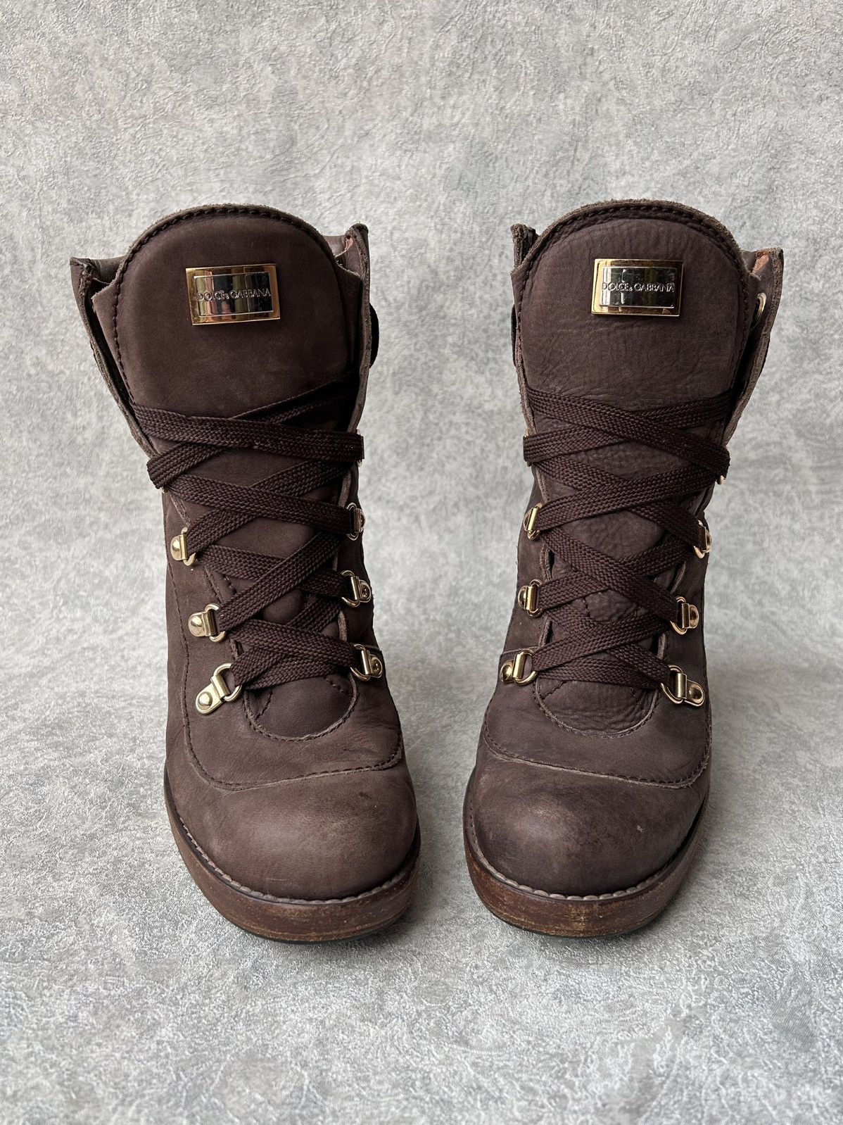 Dolce & Gabbana Y2K Dolce Gabbana Leather Western Ankle Boots Size US 8 / IT 38 - 9 Thumbnail
