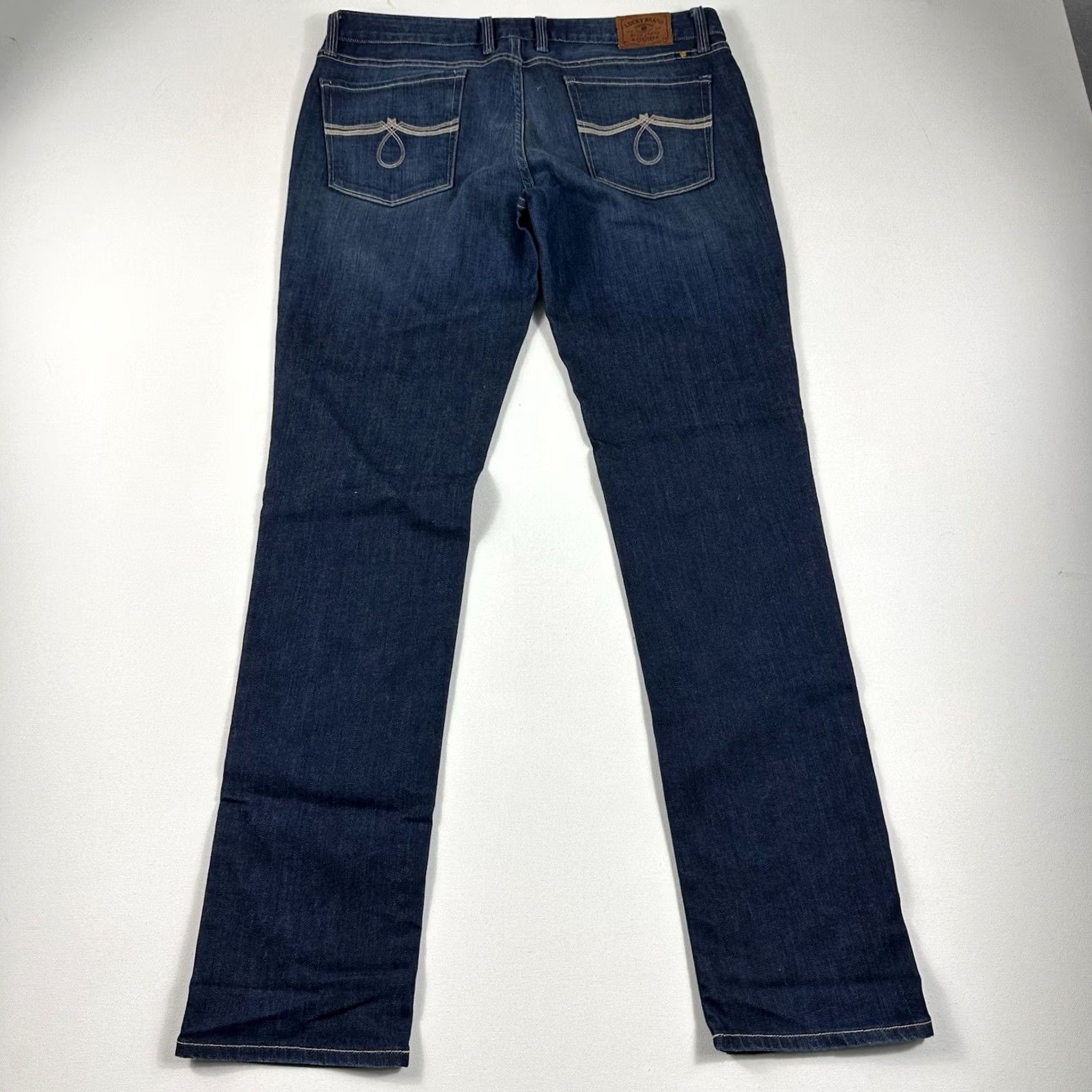 Lucky Brand Lucky Brand Lola Skinny Jeans Womens 12 Dark Blue Jeans Size 34" / US 12 / IT 48 - 2 Thumbnail
