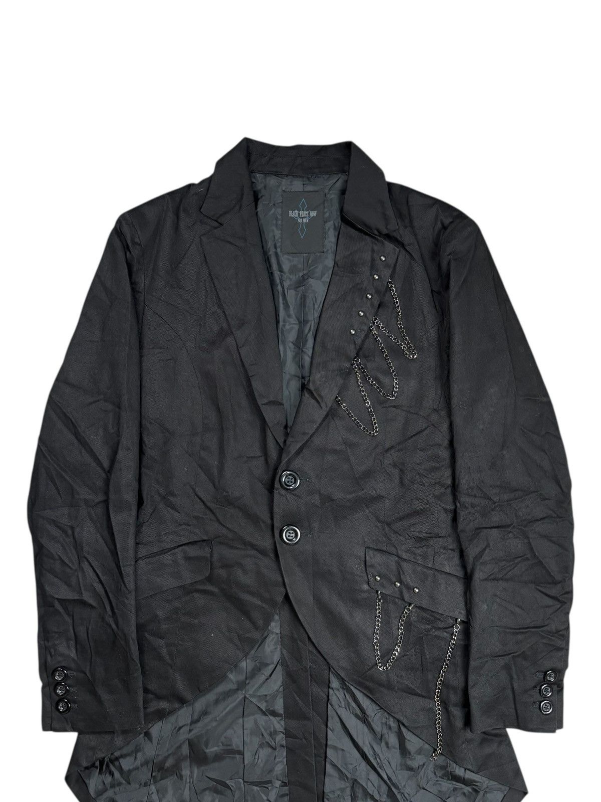 14th Addiction Archive Black Peace Now - Vampire Chain Blazer Jacket Size US M / EU 48-50 / 2 - 4 Thumbnail