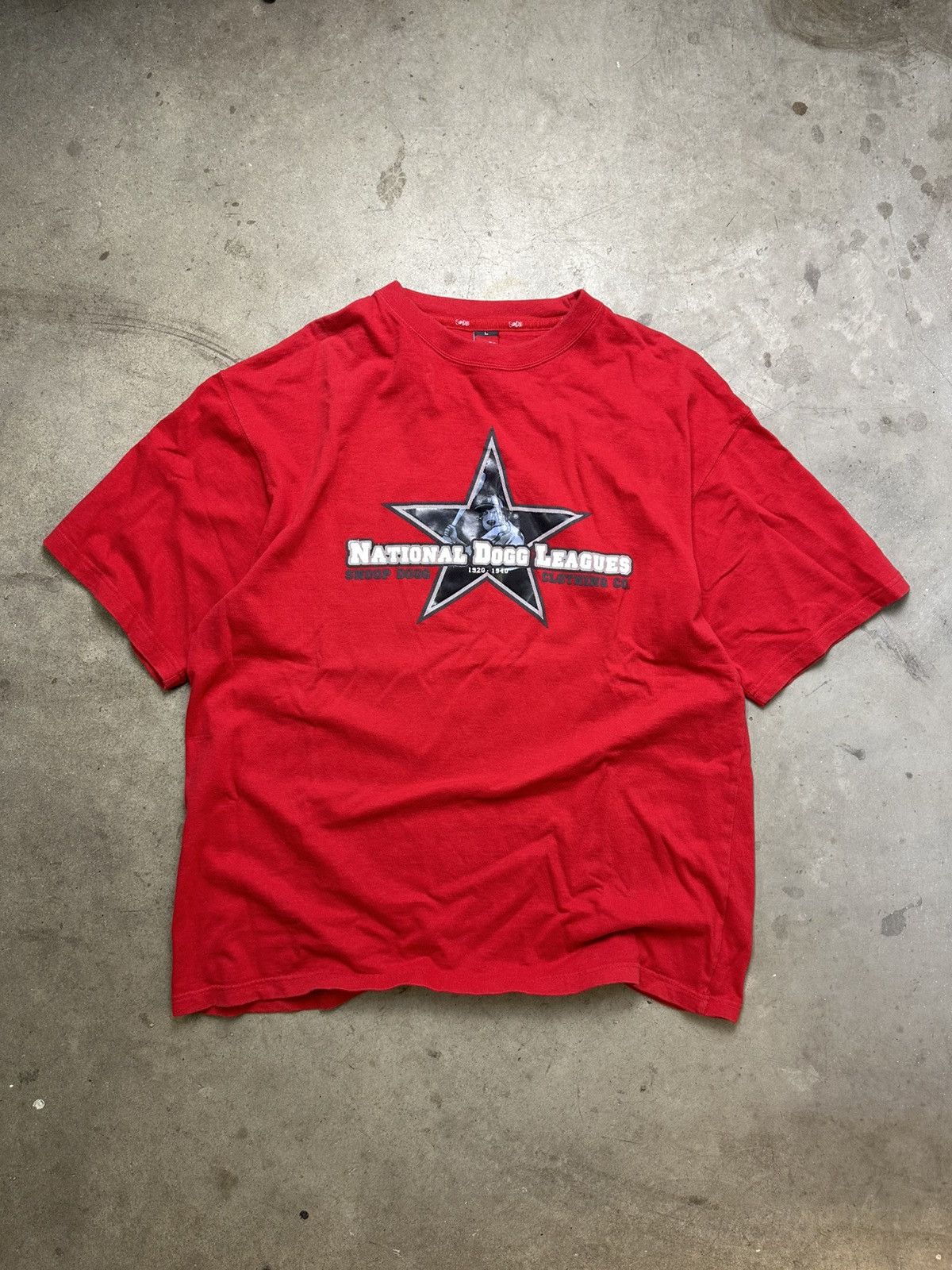 Snoop Dogg Snoop Dogg Leagues Tee XL Y2K Logo Tee Size US XL / EU 56 / 4 - 1 Thumbnail