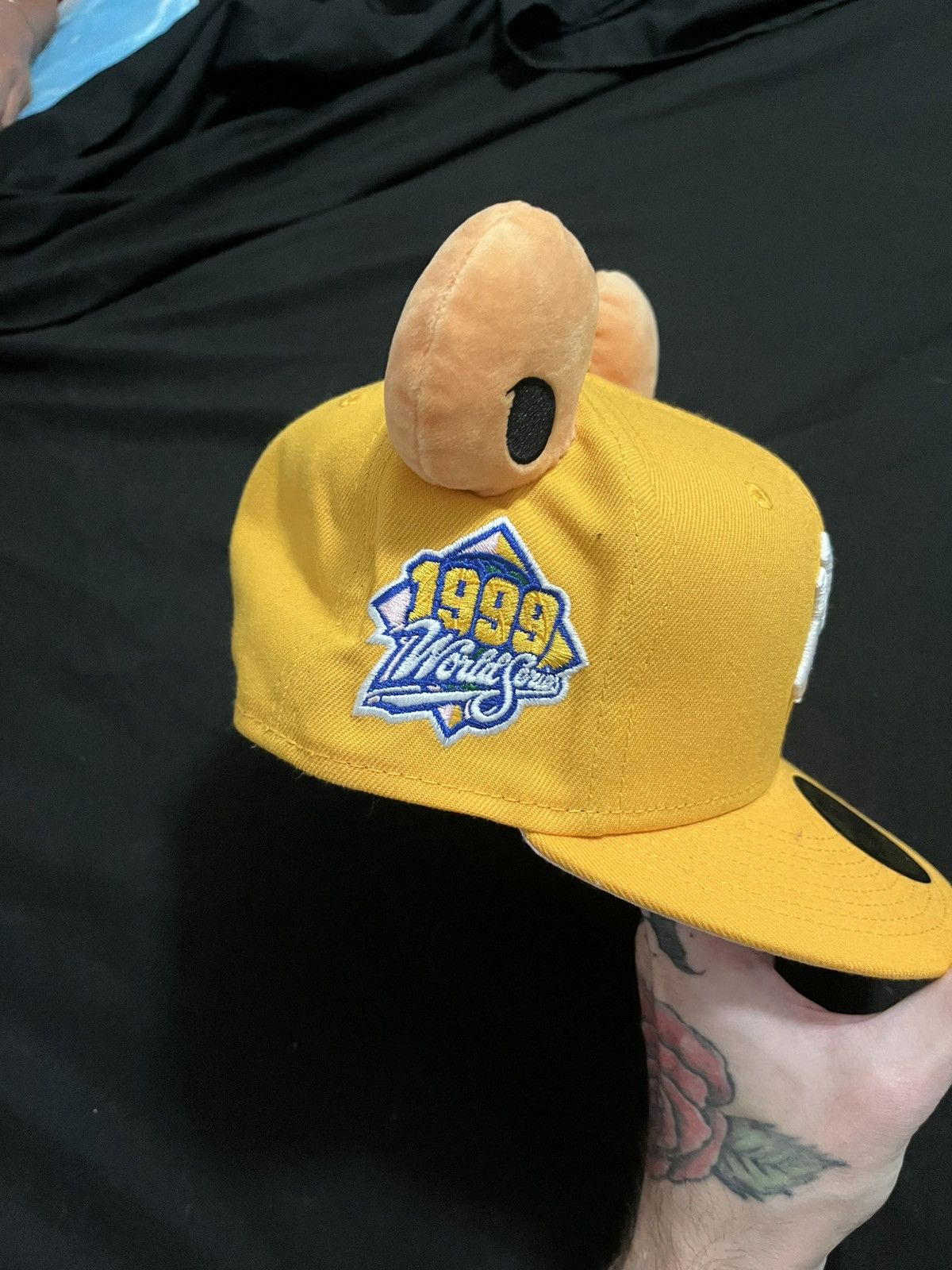 New York Yankees Ny Yankees 59 fifty fitted hat teddiursa size 7 1/2 Size ONE SIZE - 2 Thumbnail