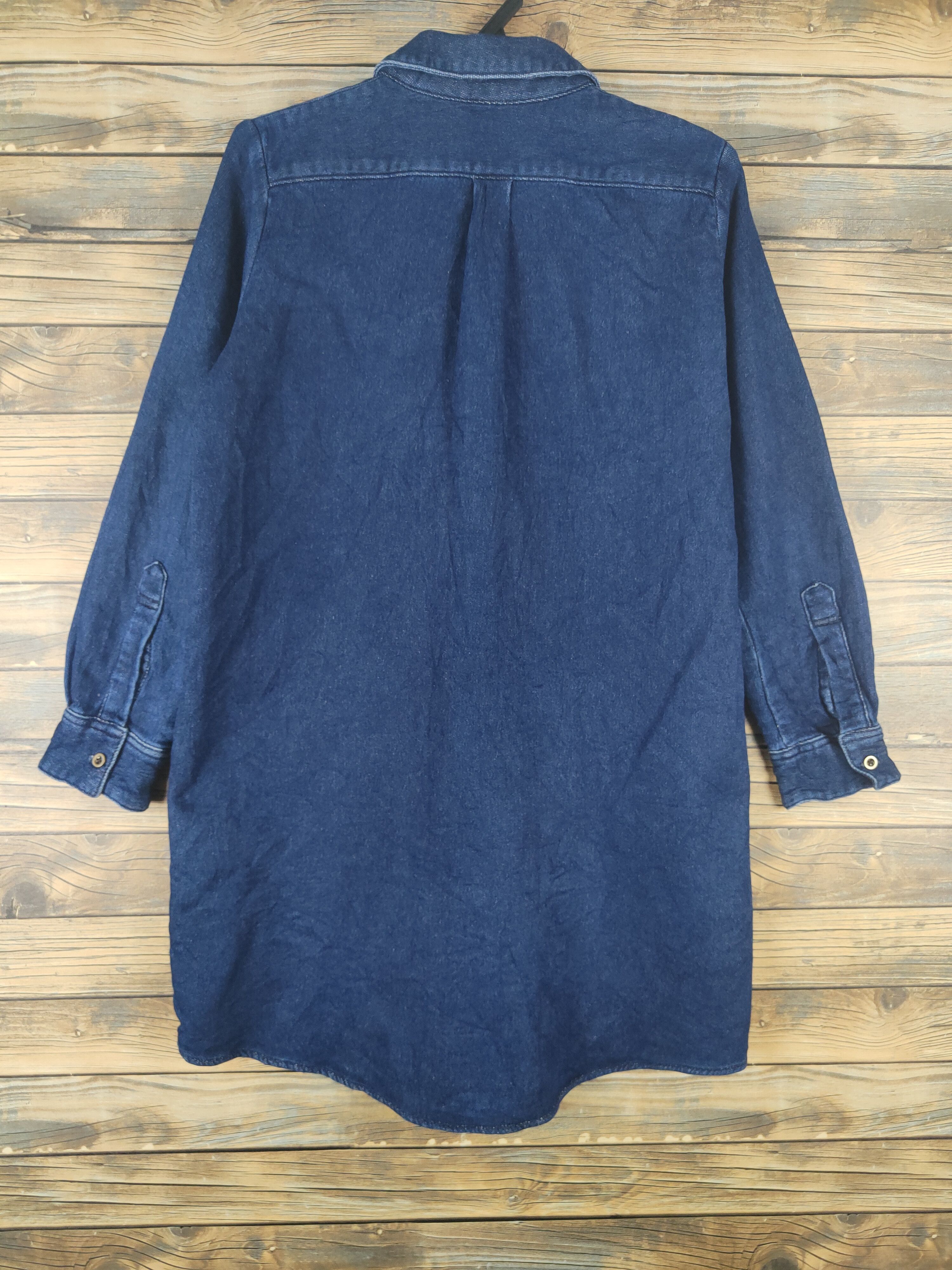 Japanese Brand × Vintage DoClasse Blue Button Up Denim Shirts Size M / US 6-8 / IT 42-44 - 7 Thumbnail