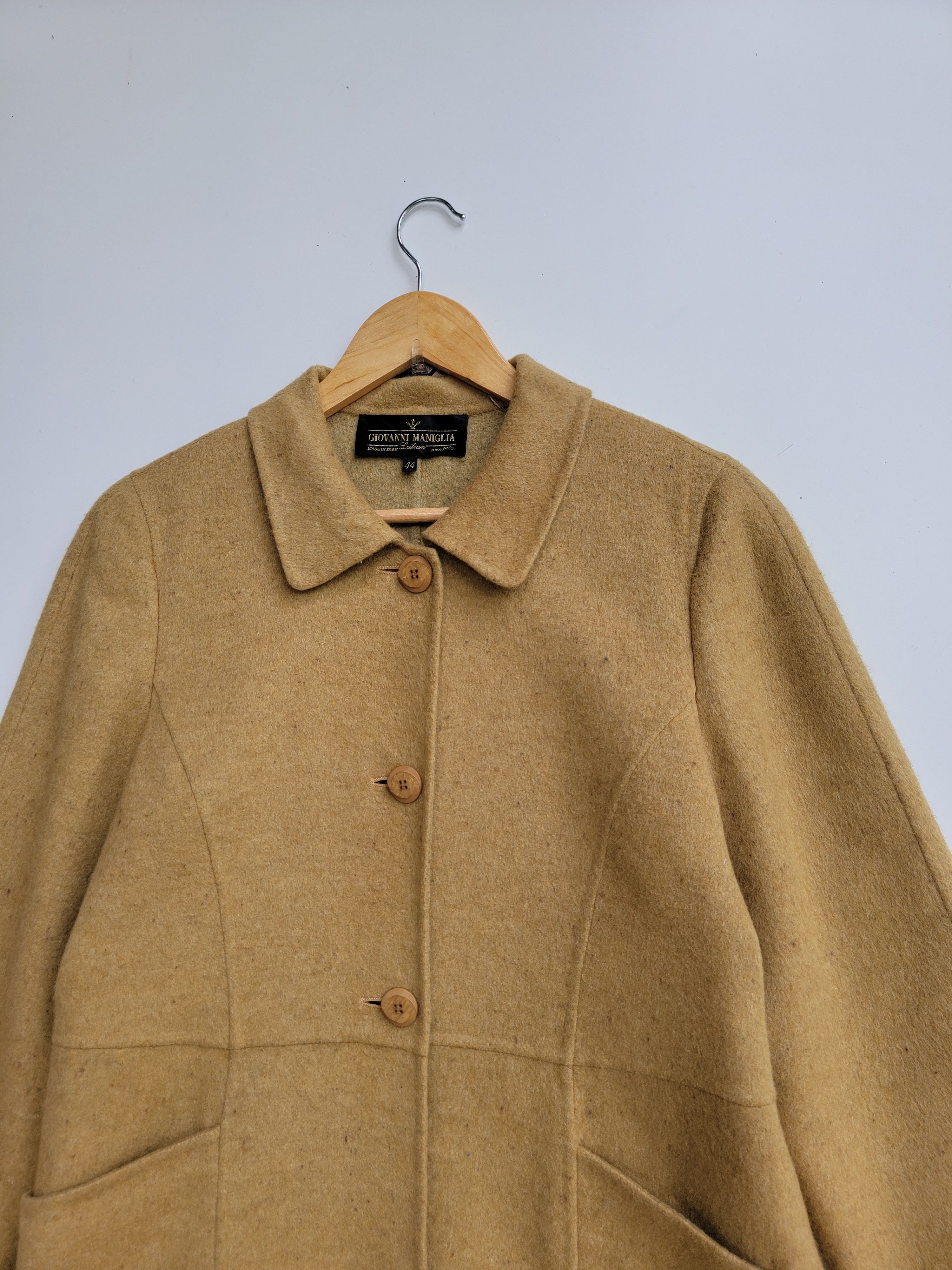 Other ✅️Giovanni Maniglia Wool Long Jacket Size L / US 10 / IT 46 - 3 Thumbnail