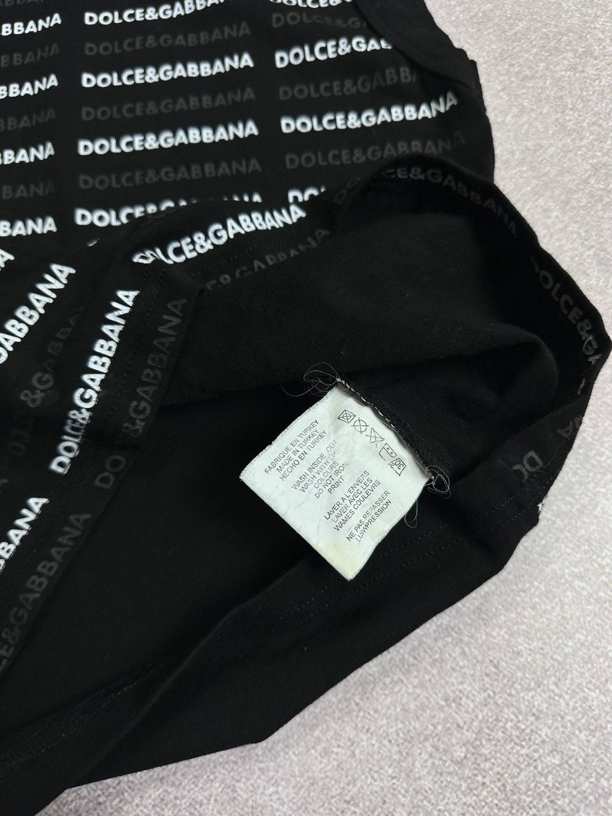 Dolce & Gabbana Vintage Dolce&Gabbana Monogram Tank Top L Size US M / EU 48-50 / 2 - 5 Thumbnail