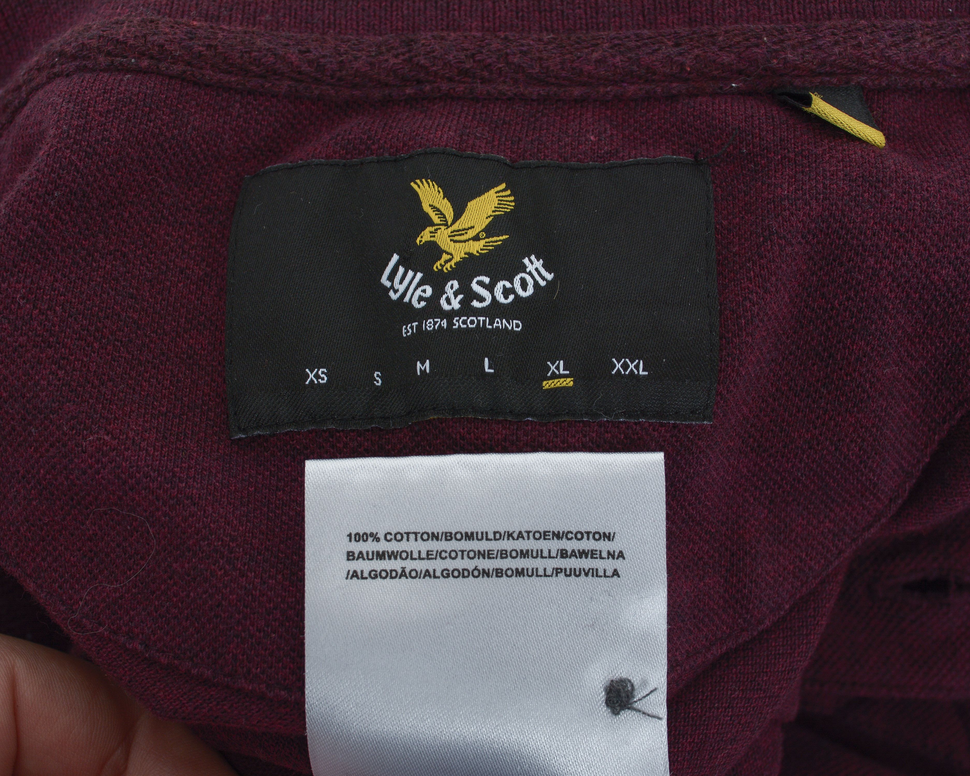 Lyle & Scott Polo Shirt Short Sleeved Regular Casual Top Cotton Size US XL / EU 56 / 4 - 5 Thumbnail