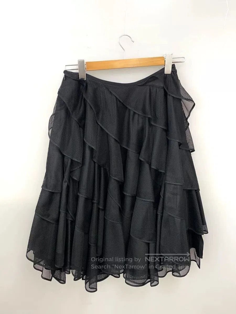 Junya Watanabe black layered mesh cake skirt. Size US 27 - 2 Thumbnail
