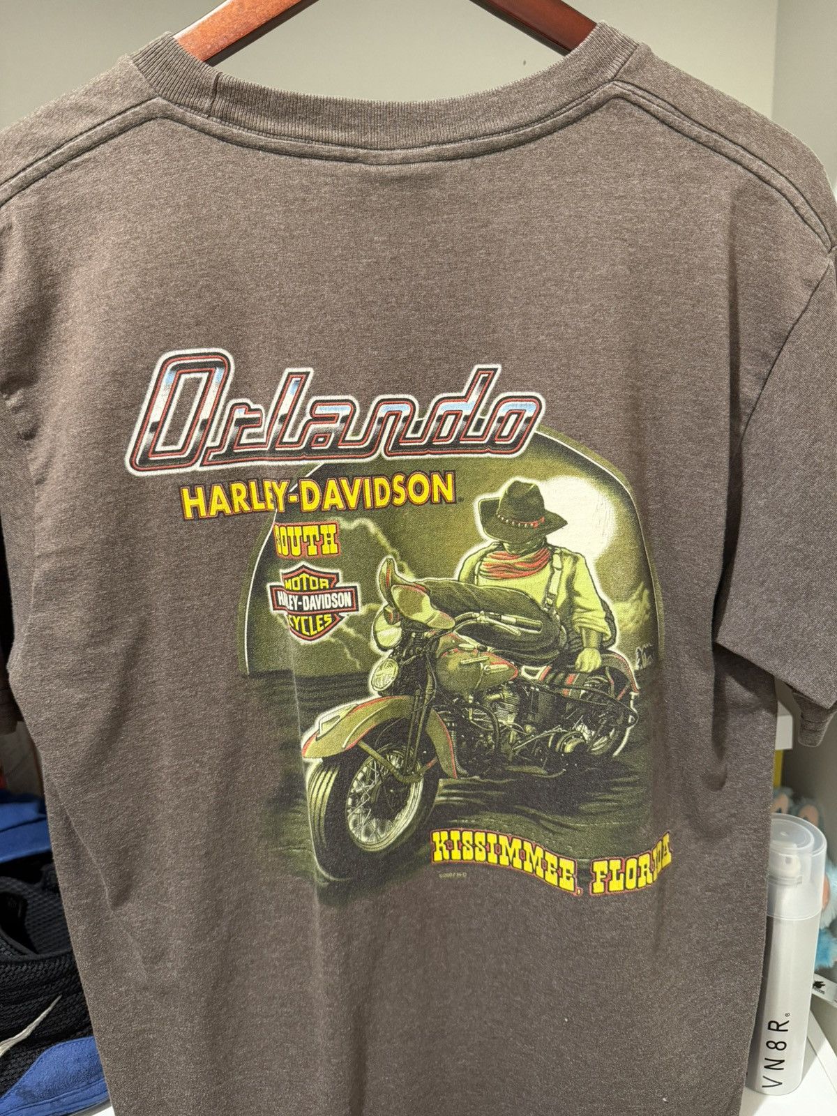 Harley Davidson Brown Harley Davidson Orlando T-Shirt Size US L / EU 52-54 / 3 - 2 Thumbnail