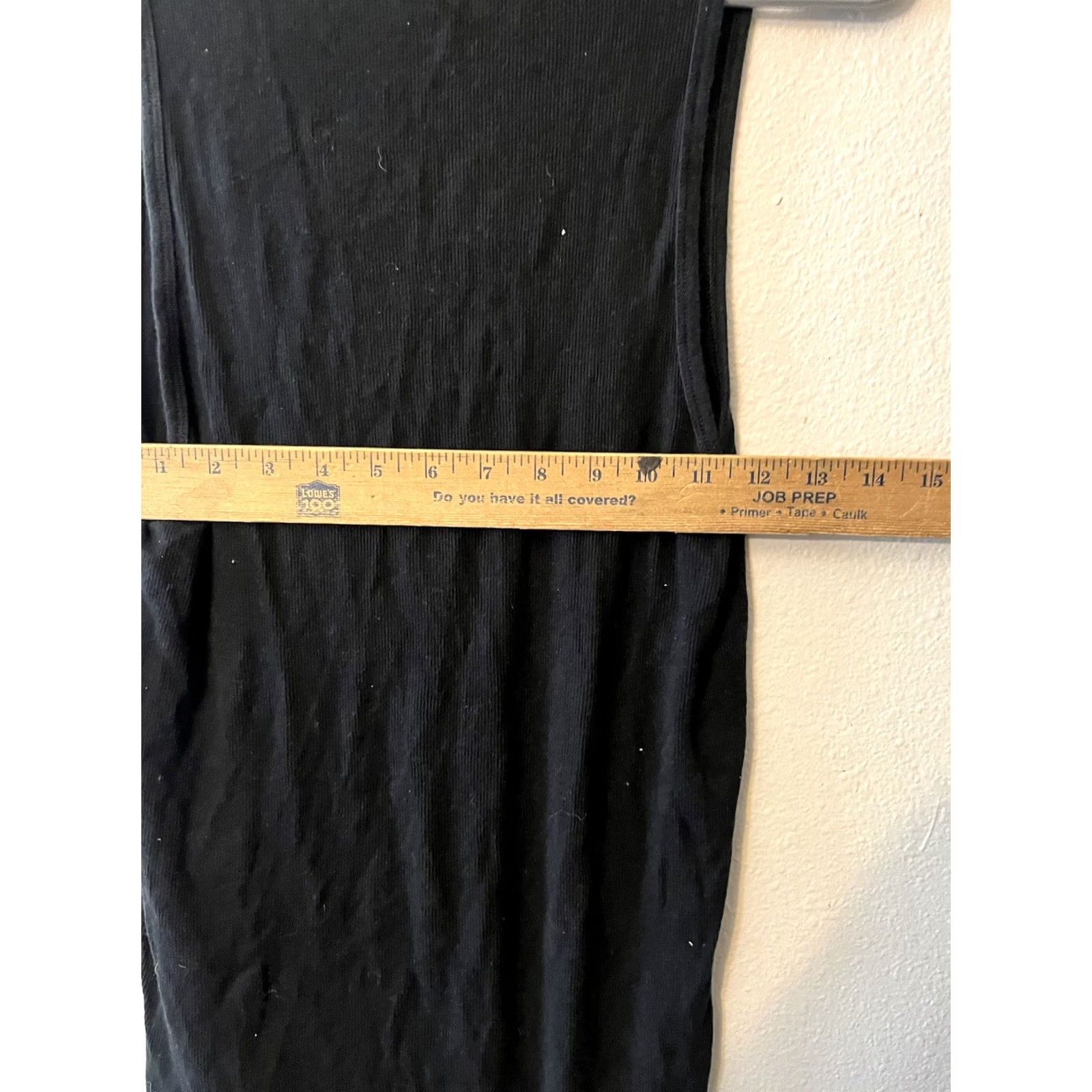 Calvin Klein Calvin Klein Women Tank Top Black CK Logo Lounge Sleepwear Sz L Size L / US 10 / IT 46 - 4 Thumbnail