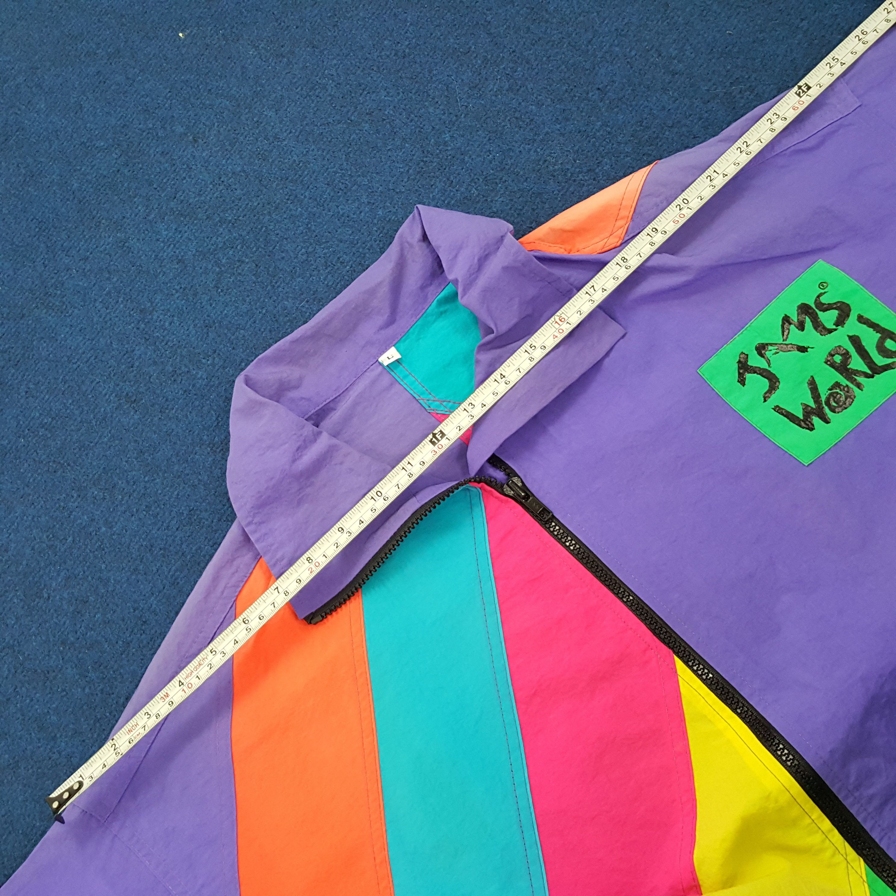 Jams World × Vintage Vintage Jams World Zipper Windbreaker Jacket Size US XXL / EU 58 / 5 - 9 Thumbnail