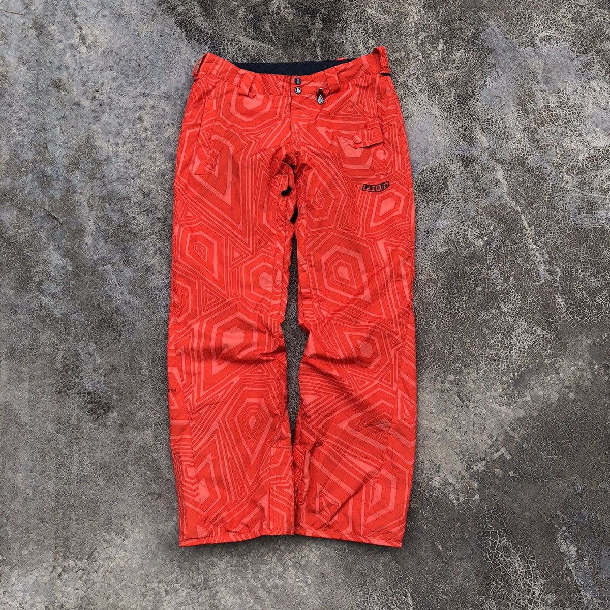 Volcom VOLCOM Thermonite Fullprint Ski Tourist Pants Size US 33 - 1 Thumbnail