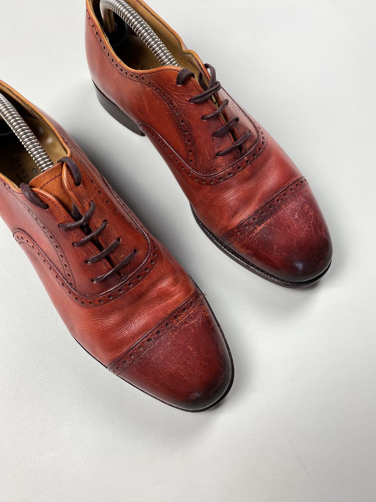 Shipton & Heneage Shipton & Heneage leather formal Oxford brogue shoes US 9 Size US 9 / EU 42 - 4 Thumbnail