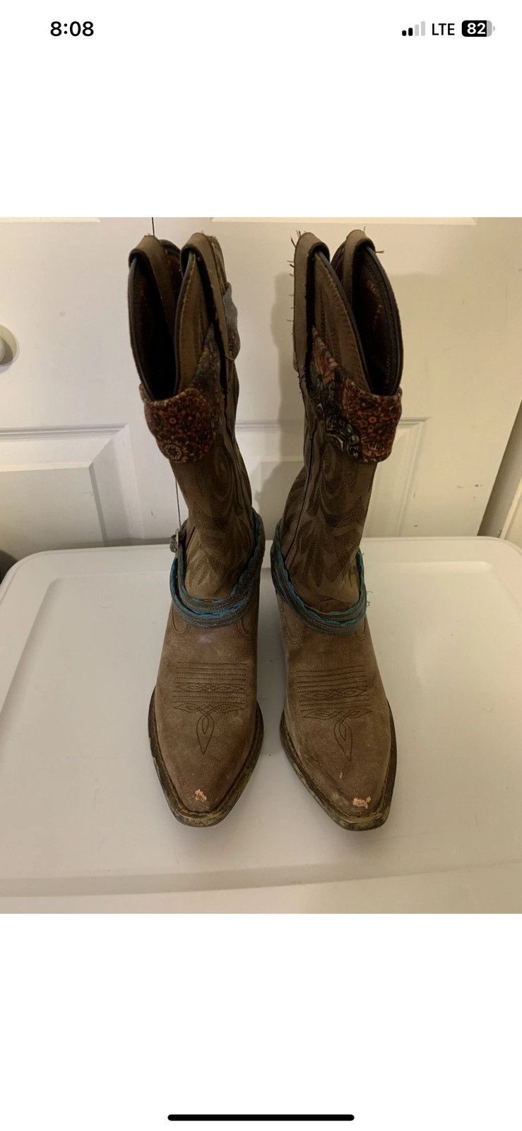 Durango Durango womens sz 6.5 crush boots brown Size US 6.5 / IT 36.5 - 5 Thumbnail