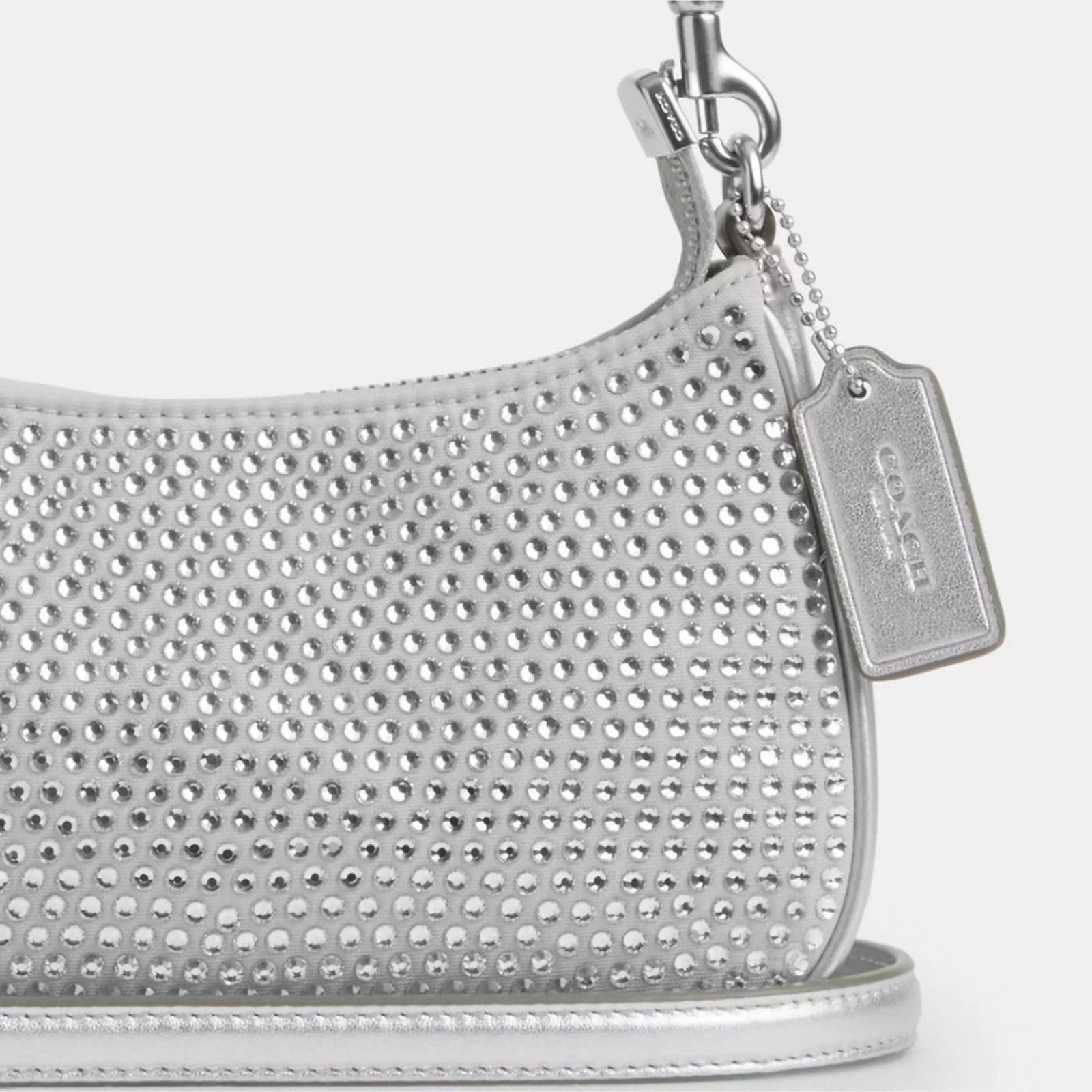 Coach Coach Teri Mini Crossbody Bag Leather Crystal Shoulder Size ONE SIZE - 2 Thumbnail