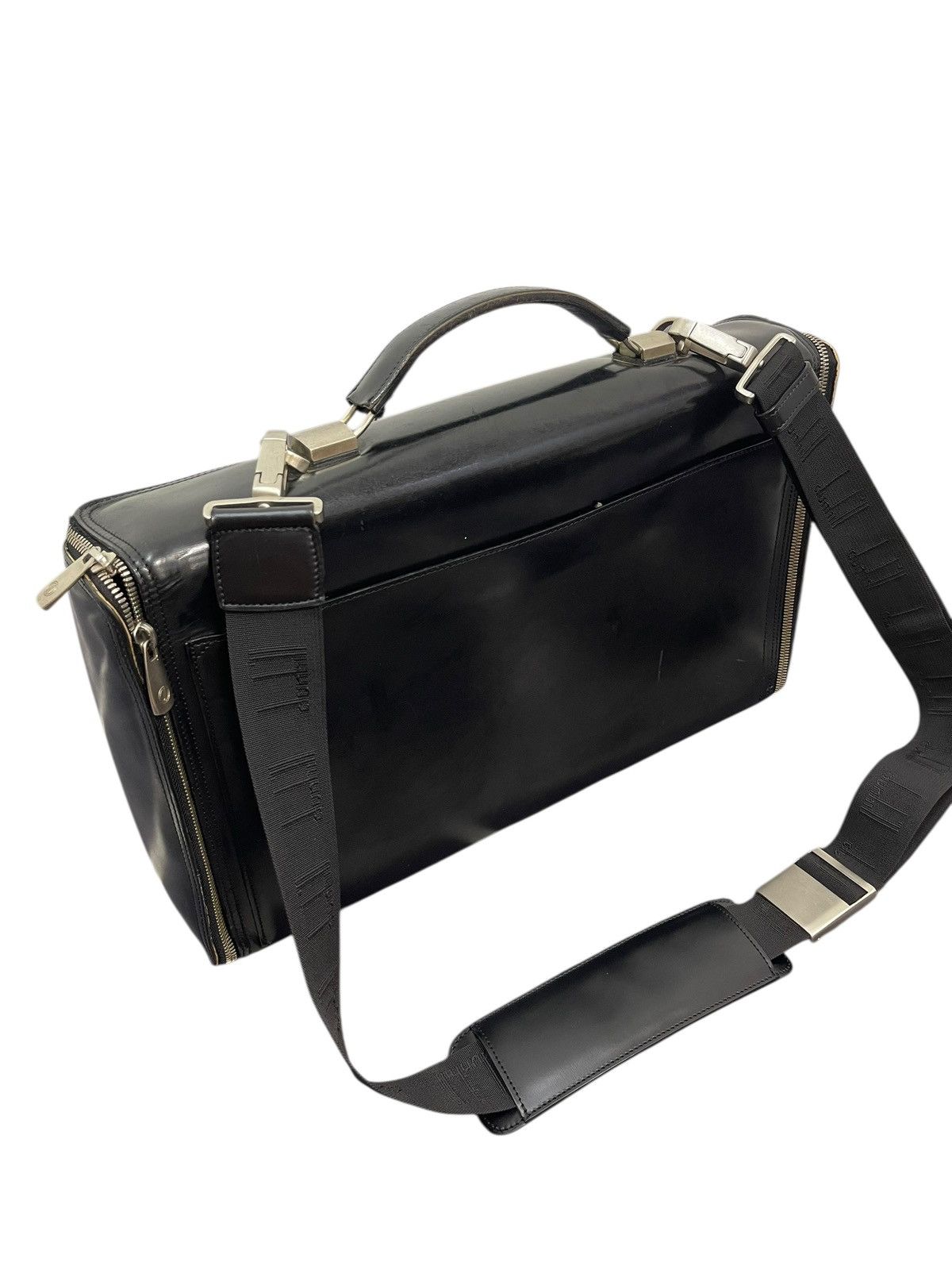 Alfred Dunhill Full Leather Thick Dunhill Shoulder Office Bag 2🟩1 Size ONE SIZE - 11 Thumbnail