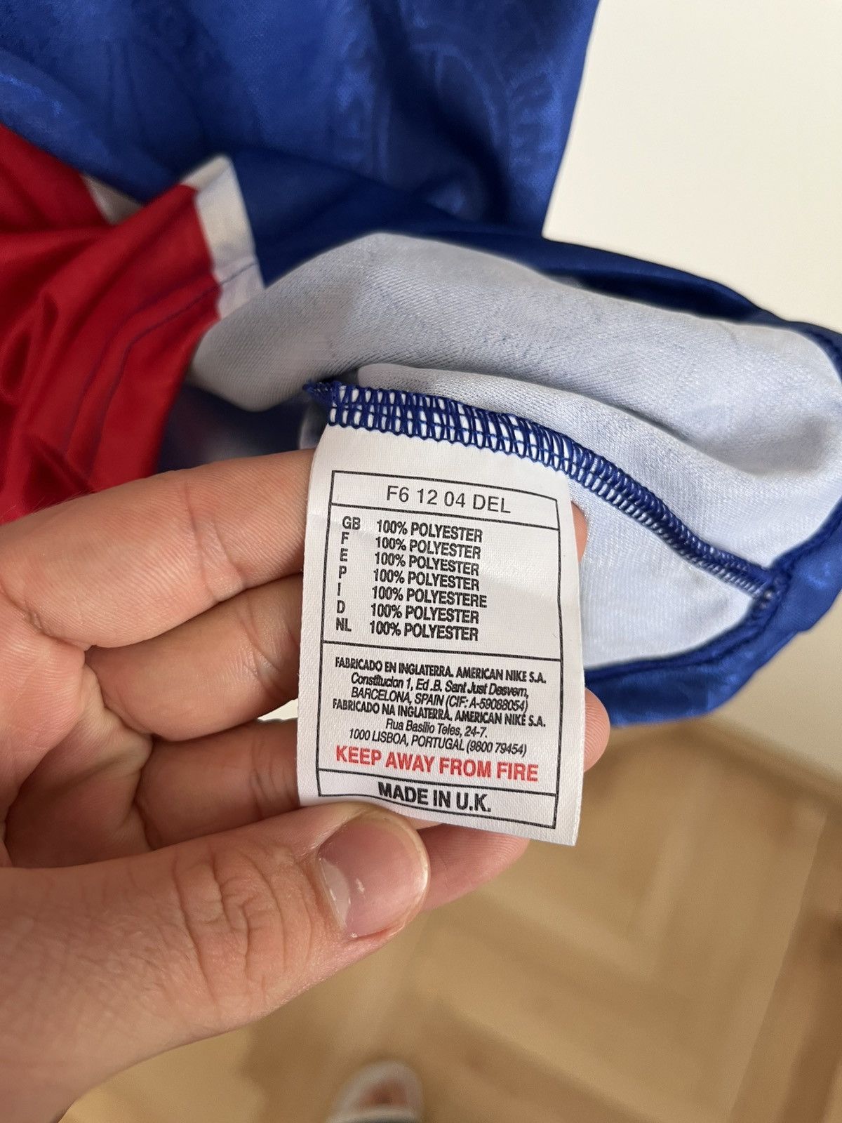 Nike Paris Saint-Germain 1996–97 Home Kit Size US XL / EU 56 / 4 - 7 Thumbnail