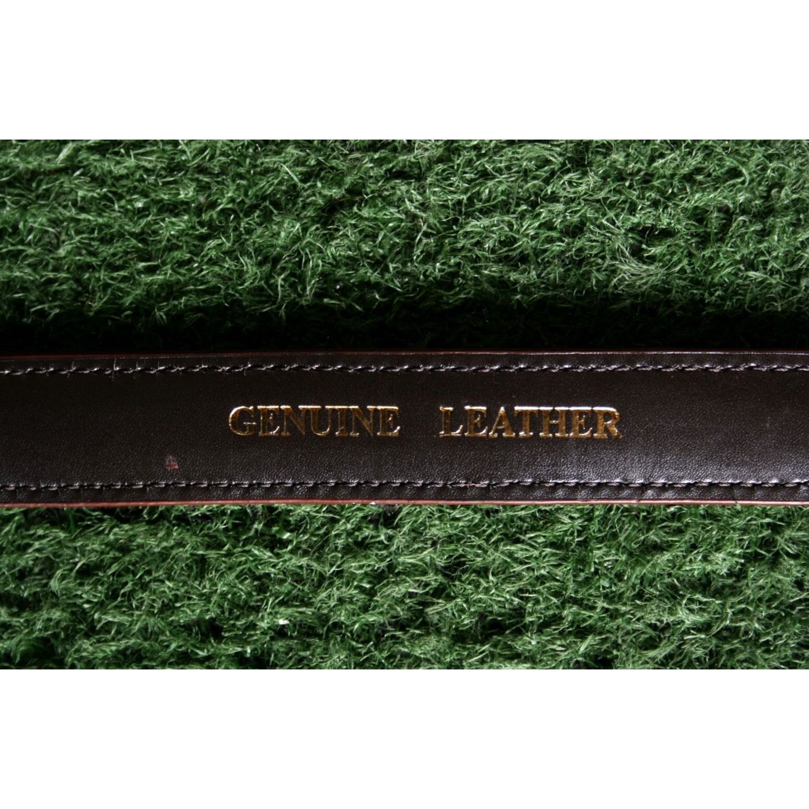Vintage MC Cognac Brown Floral Tooled Leather Belt Women's ≈ Sz. 26 Size ONE SIZE - 6 Thumbnail