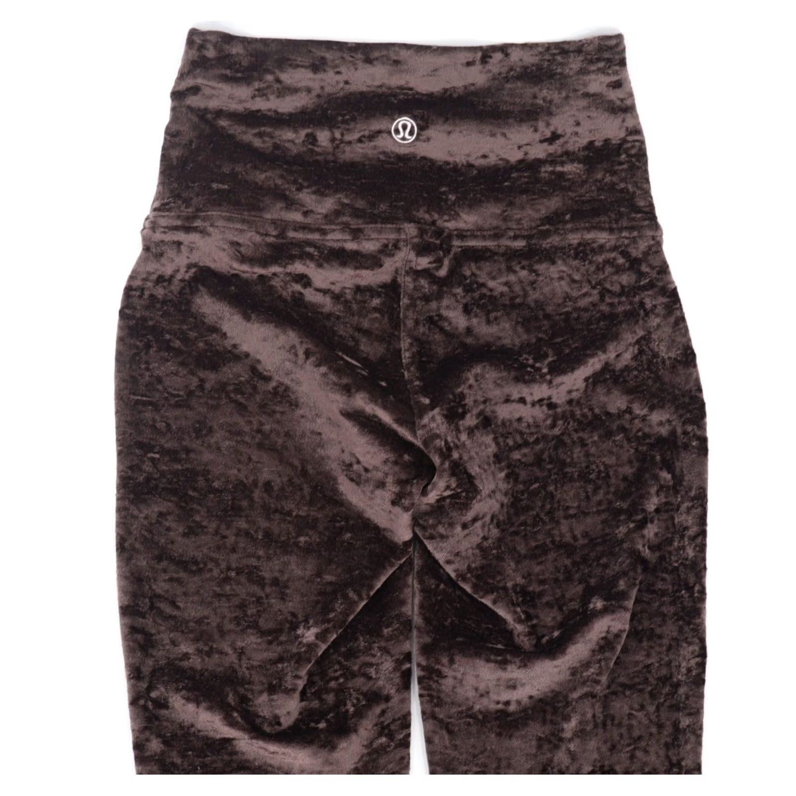 Lululemon Lululemon Women's Wunder Lounge High Rise Tight Crushed Velvet French Press Sz 2 Size ONE SIZE - 5 Thumbnail