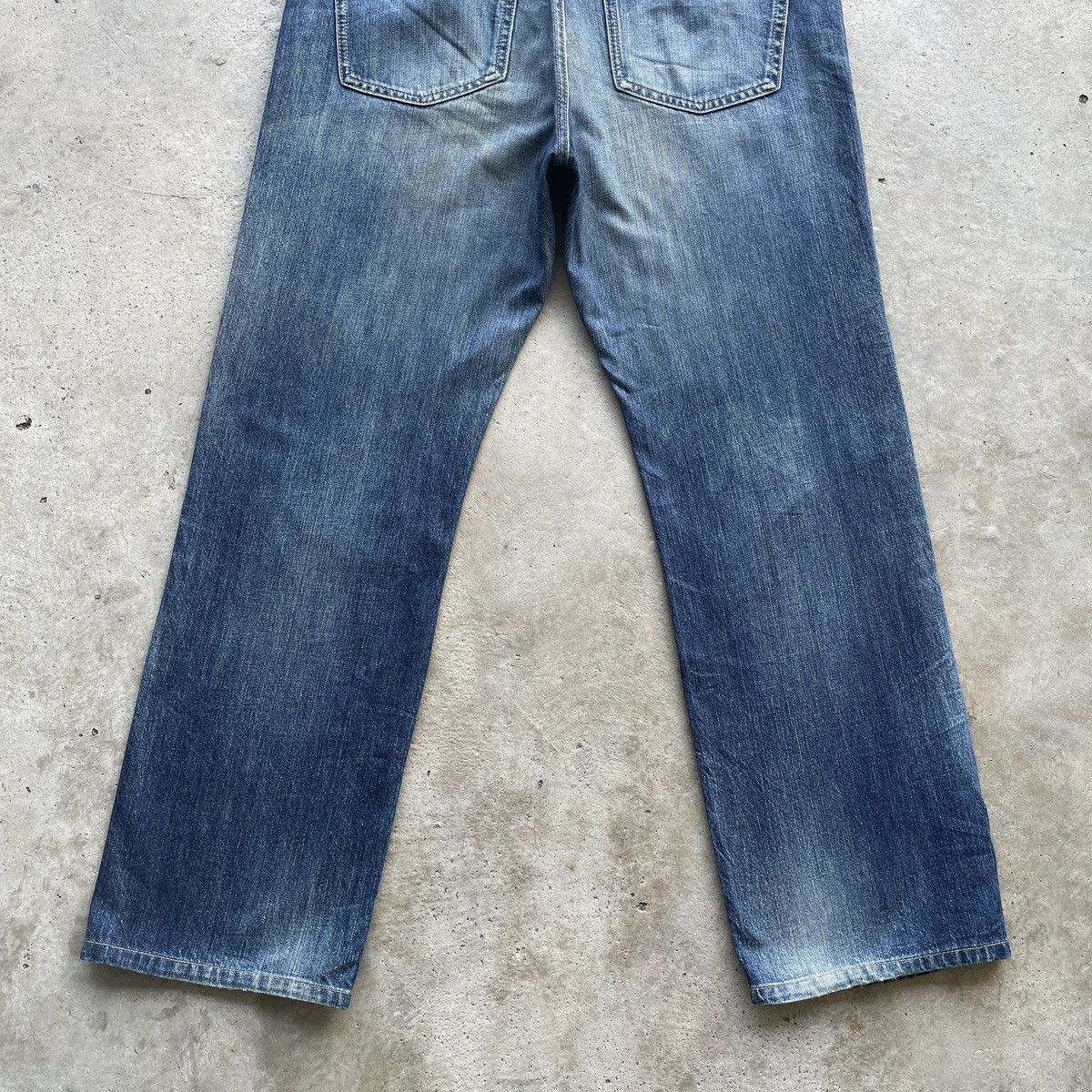 Japanese Brand × Jean × Vintage Vintage Japanese Distressed Rusty Jeans Faded Pants W36x30 Size US 36 / EU 52 - 10 Thumbnail
