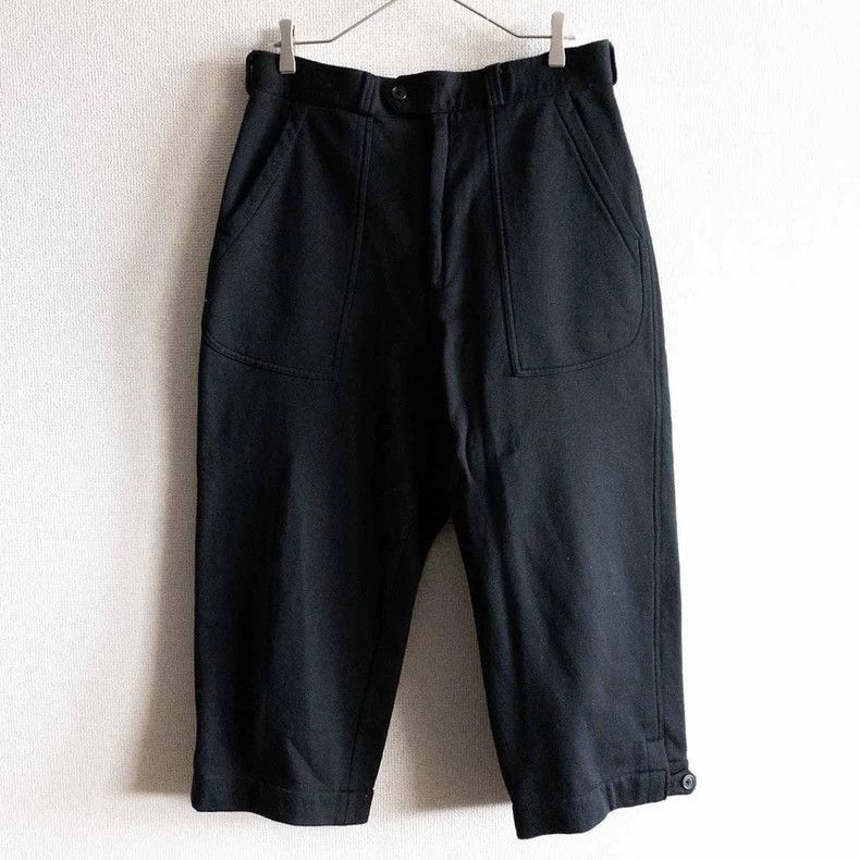 Yohji Yamamoto Yohji Yamamoto 1990s Yohji Yamamoto Black Wool Set Size US 32 / EU 48 - 4 Thumbnail