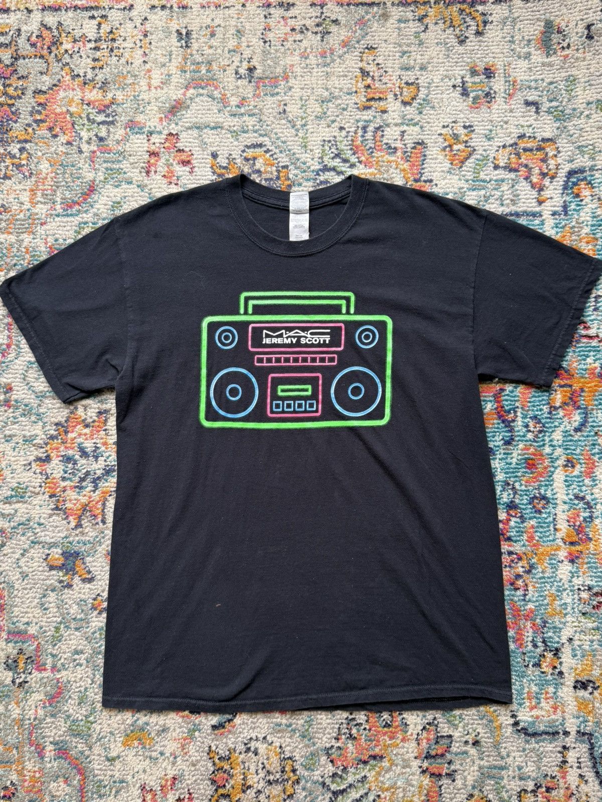 Jeremy Scott × Vintage Jeremy Scott x Mac Boombox Tee Size US L / EU 52-54 / 3 - 1 Thumbnail