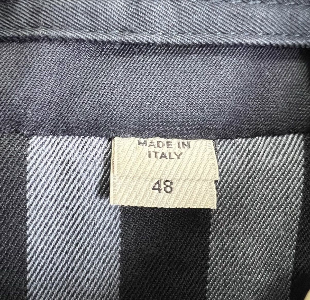 Burberry Burberry Navy Collared Cotton Long Sleeve Trench Coat K12 Size US M / EU 48-50 / 2 - 5 Thumbnail